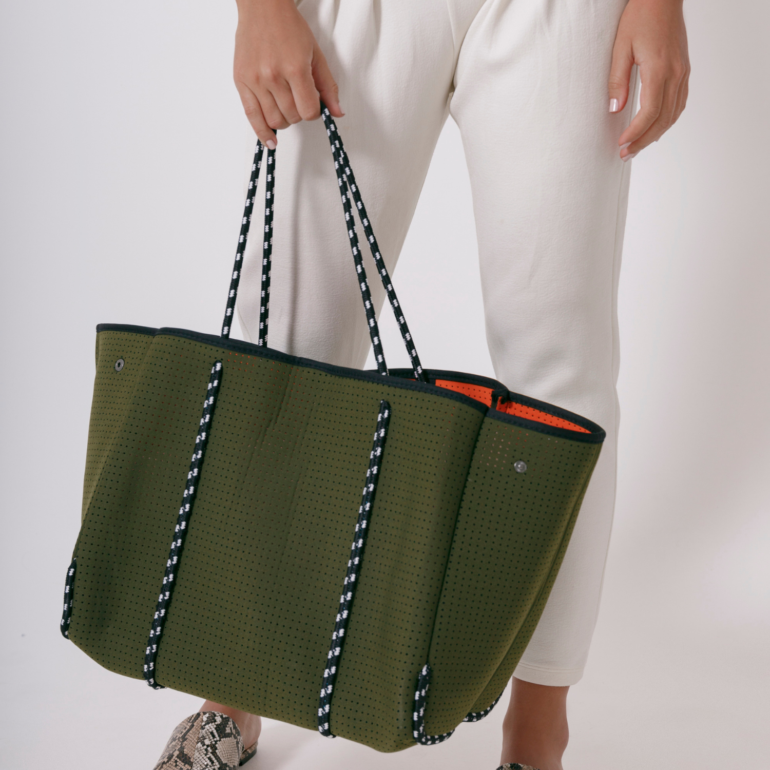 EVERYDAY TOTE SAFARI GREEN