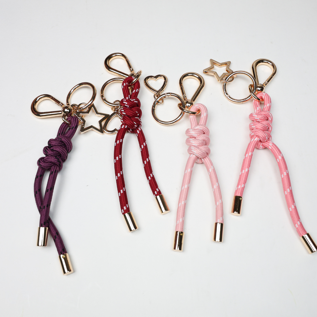 KEY CHAIN BURGUNDY