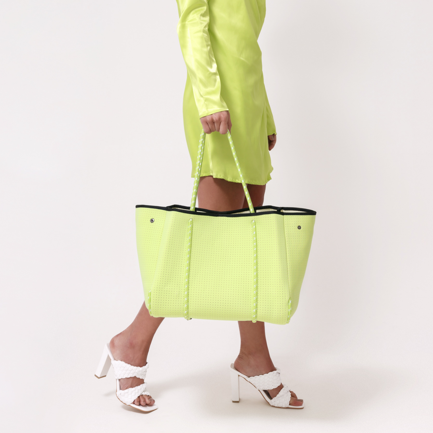 EVERYDAY TOTE NEON GREEN