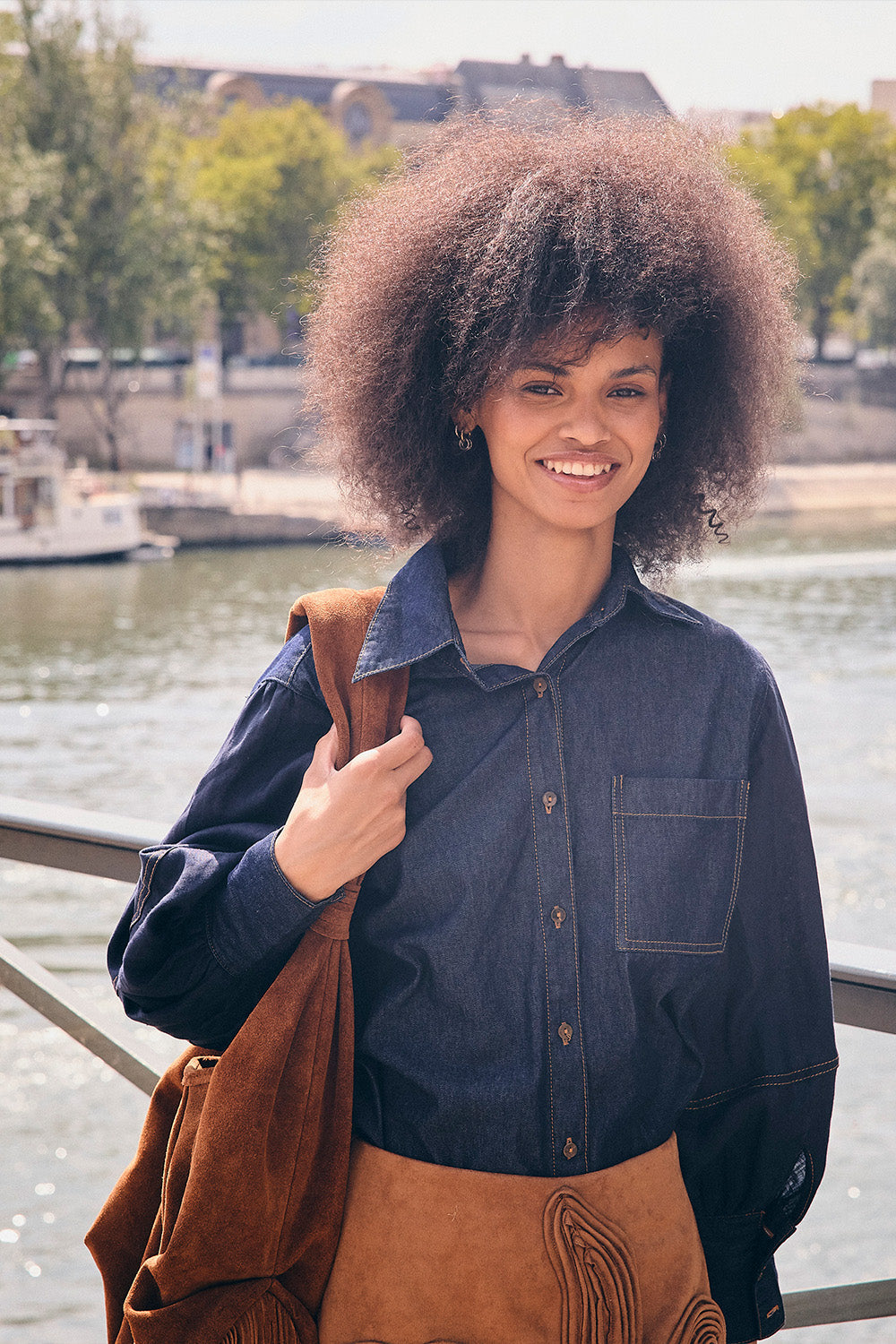 Mara Shirt Navy