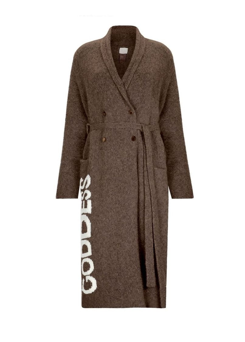 GODDESS BREAKFAST COAT - MOCCA