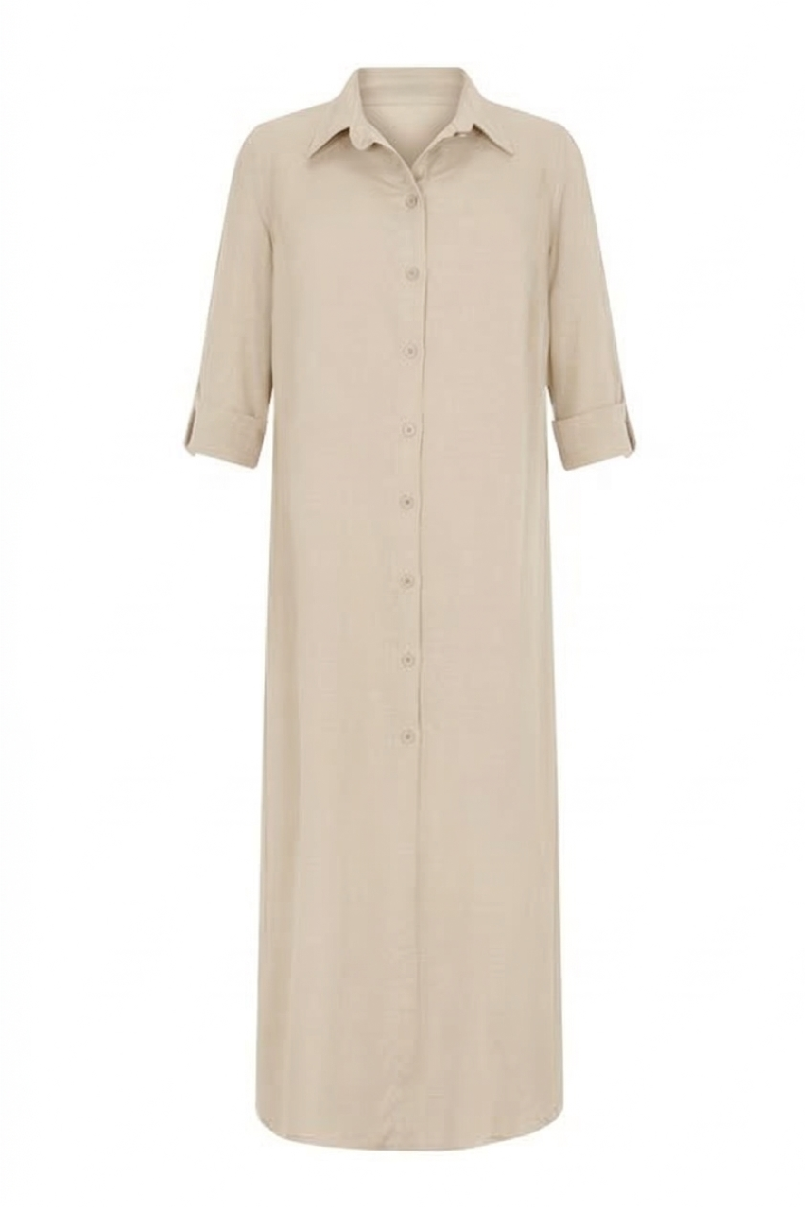 Fifi Vestido Camisero Beige