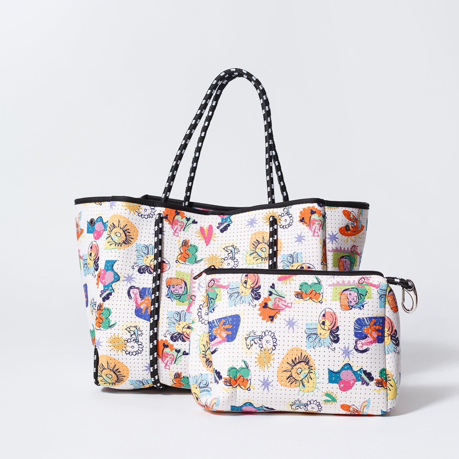 ESSENTIAL POUCH CONSTRUYENDO FUTUROS WHITE