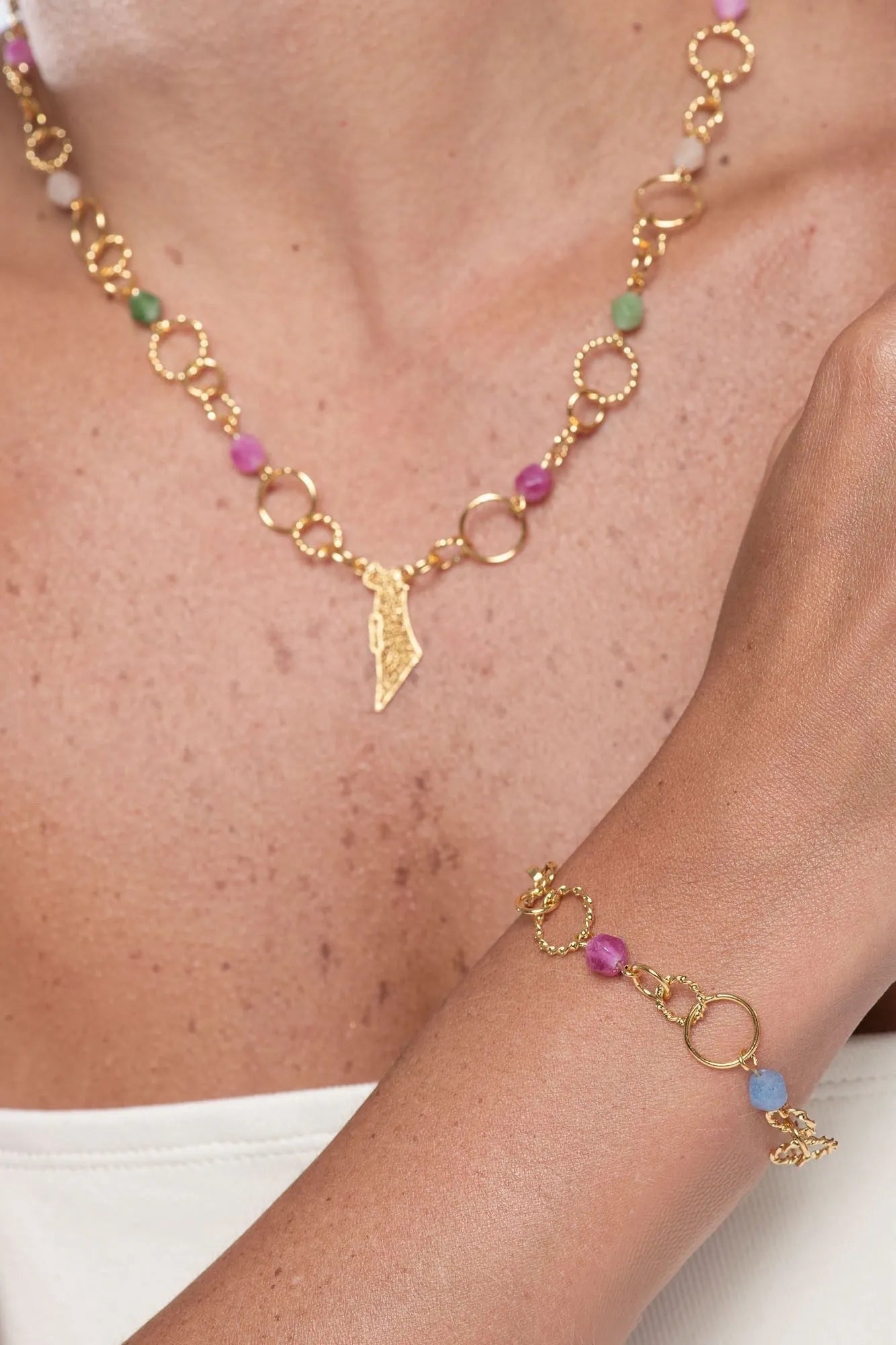 Colorful Fusion Circle Bracelet