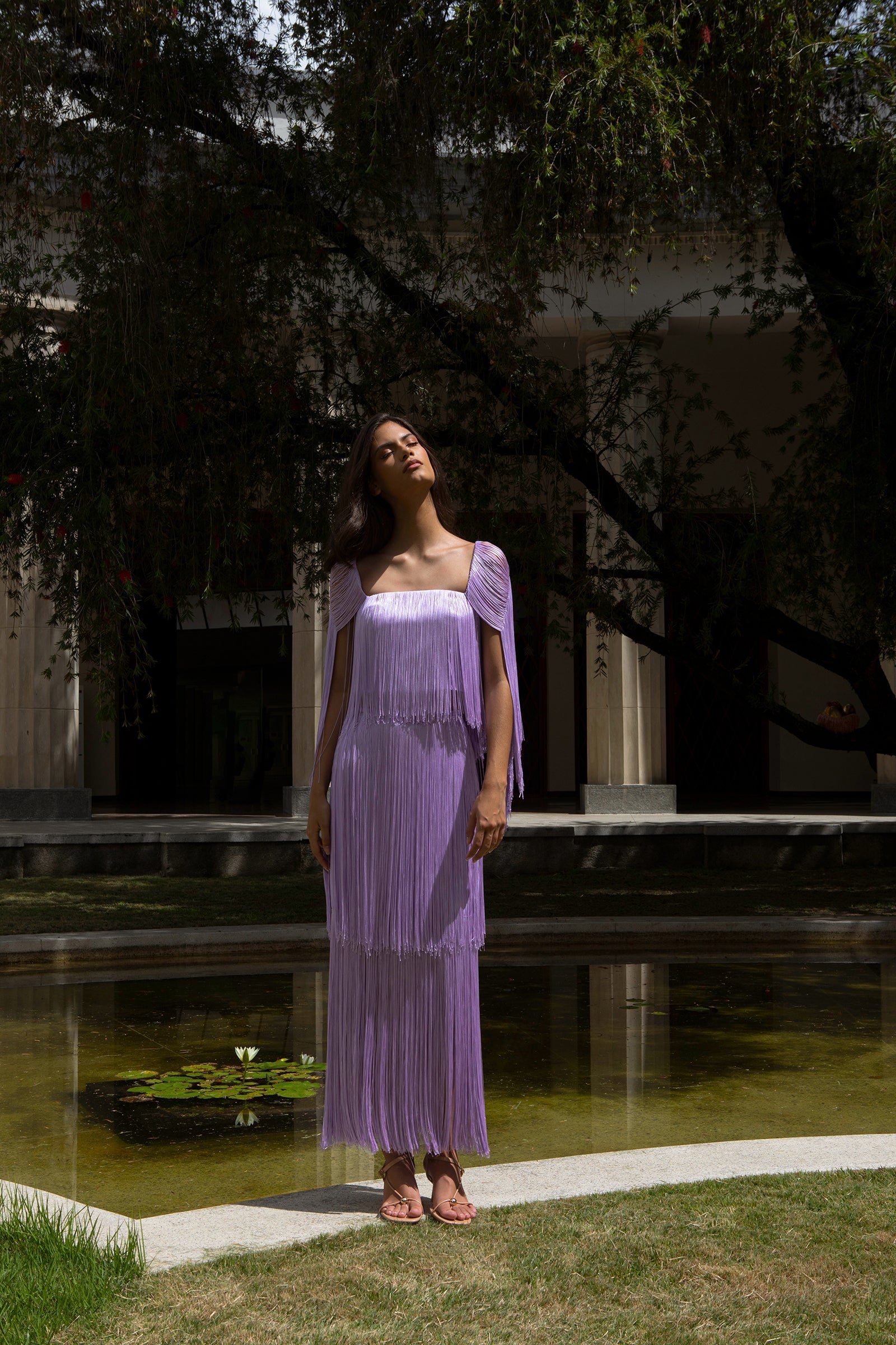 DELTA TOP IN LAVENDER