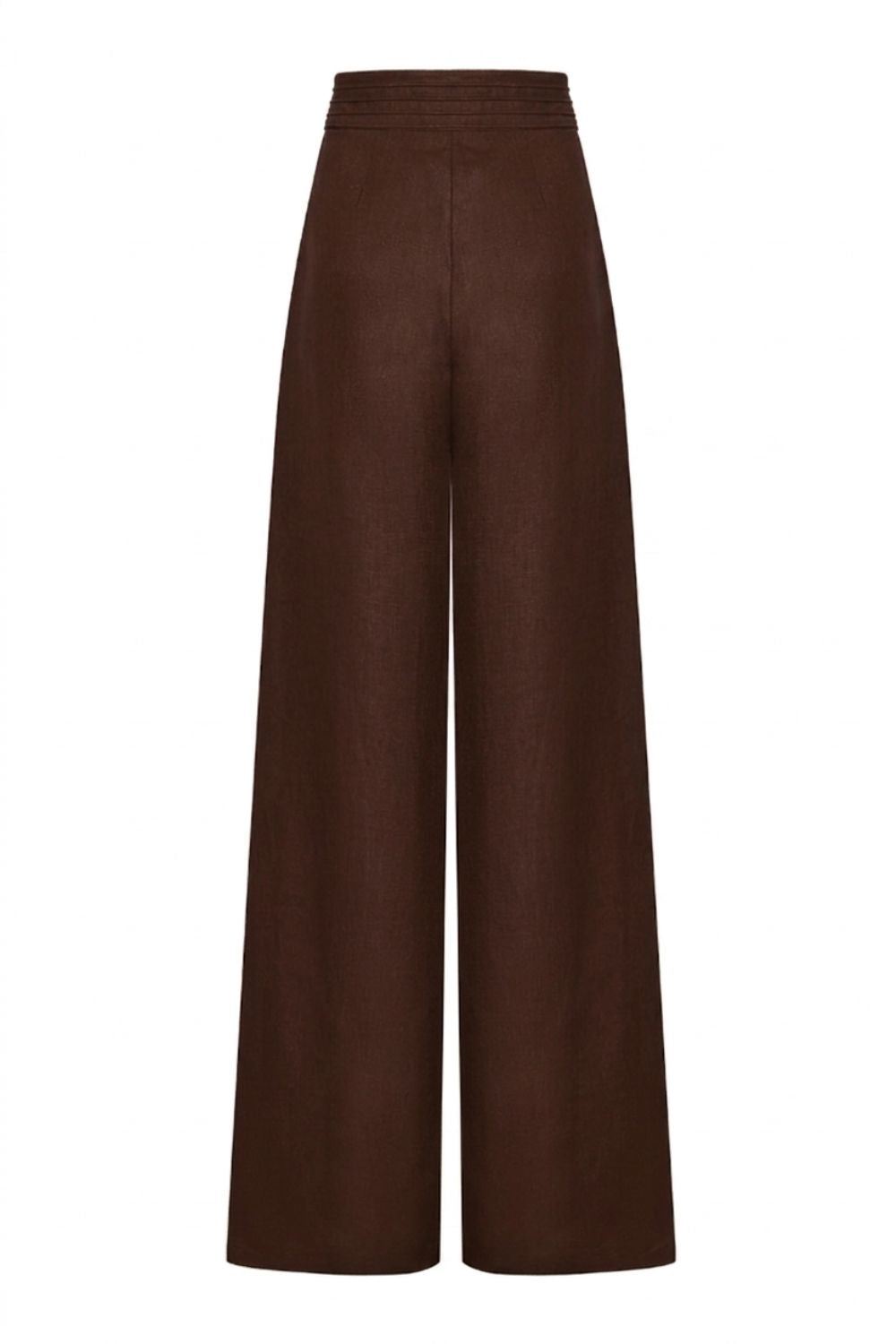 Burgos Embroidered Pants Brown