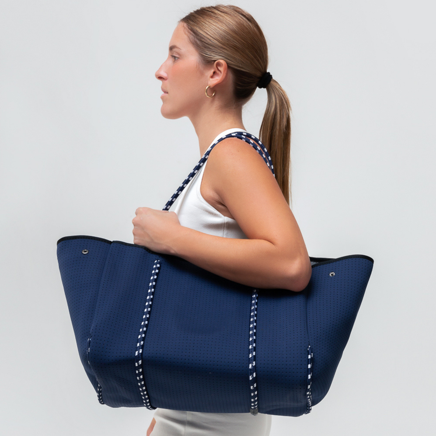 DEEP BLUE BASIC SET - EVERYDAY TOTE AND POUCH