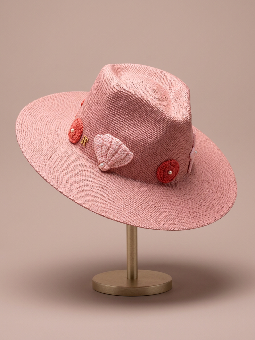 Pink Star Hat