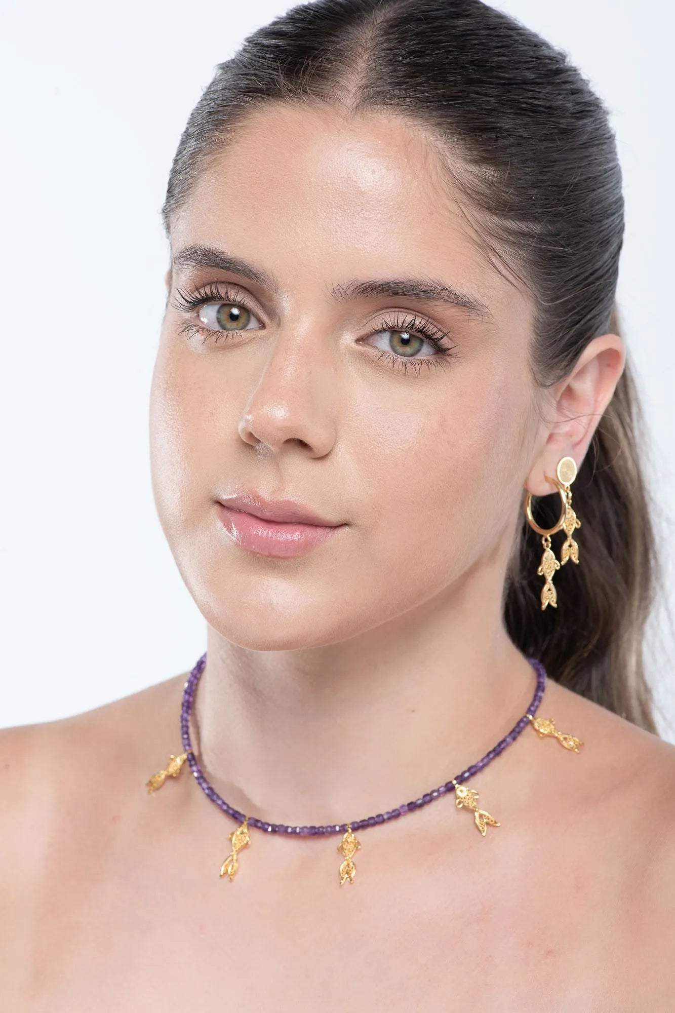 Fish Whispering Stone Necklace