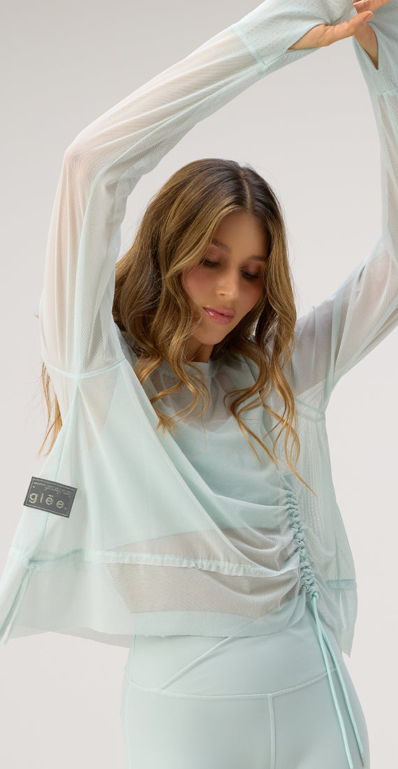 SEA WHISPER MESH HOODIE