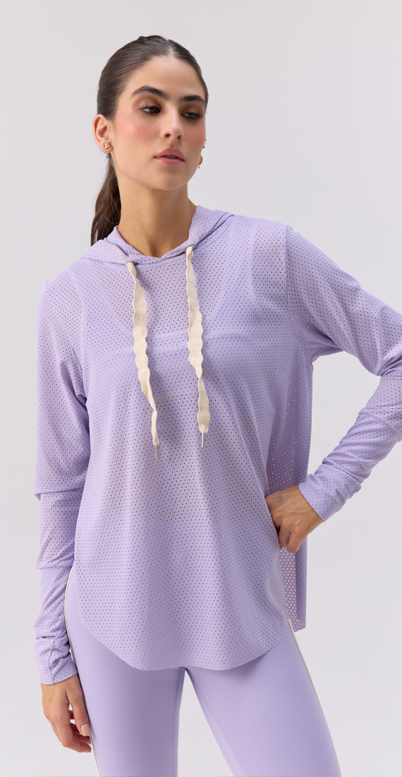 FLOW MOTION HOODIE MESH