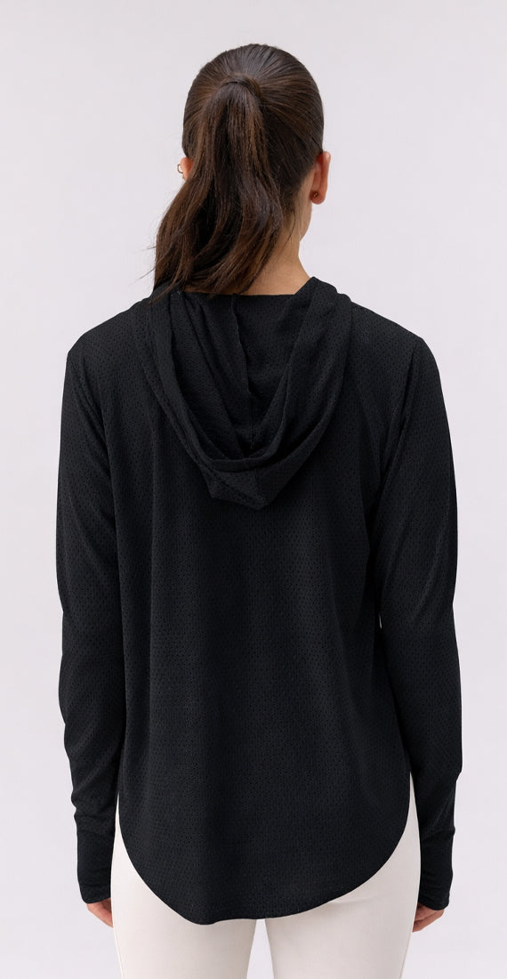 FLOW MOTION HOODIE MESH