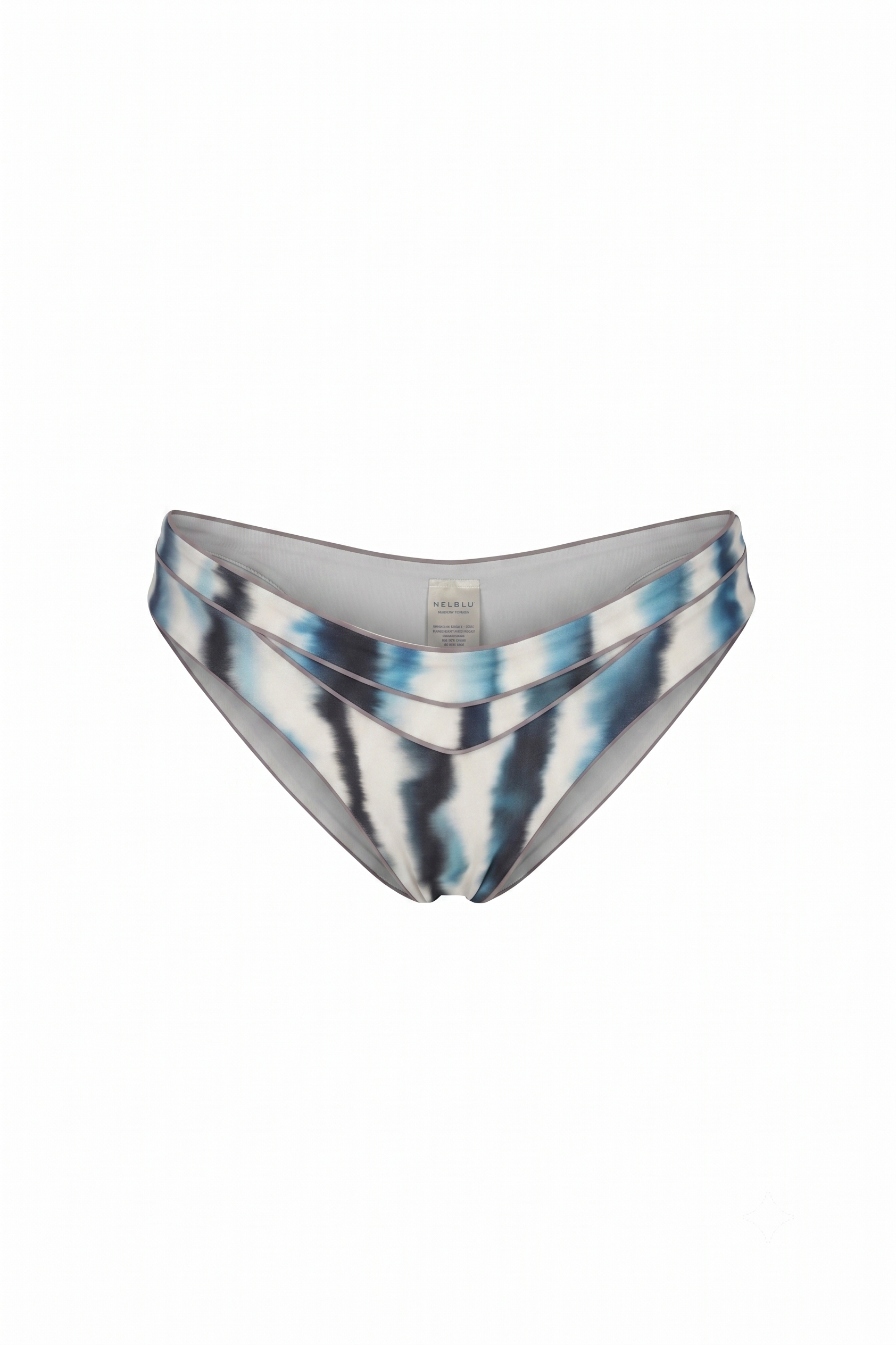 Amanecer Bottom Full Coverage Print Azul