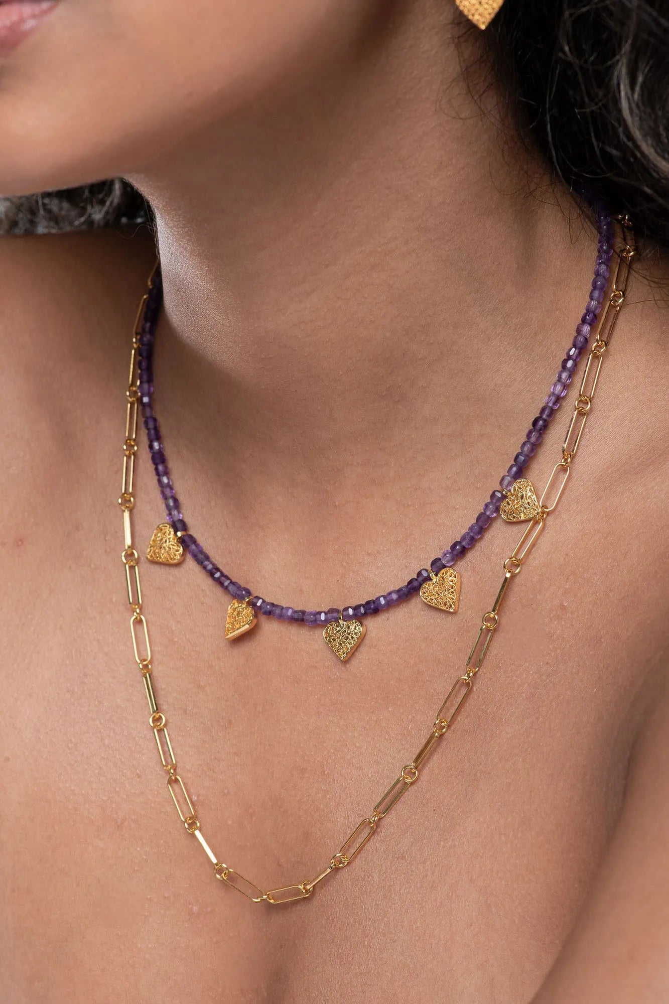 Heart Whispering Stone Necklace