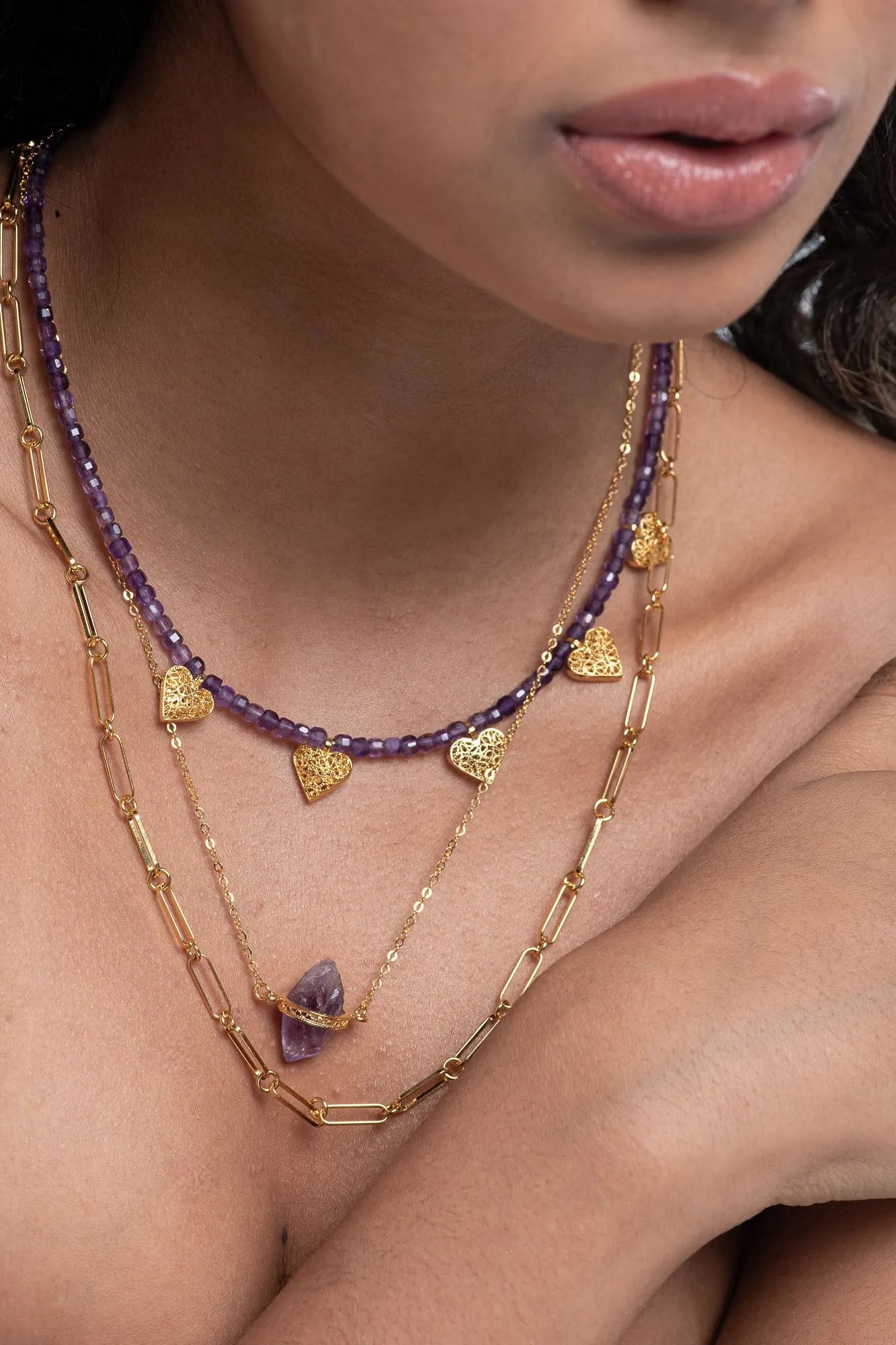 Heart Whispering Stone Necklace
