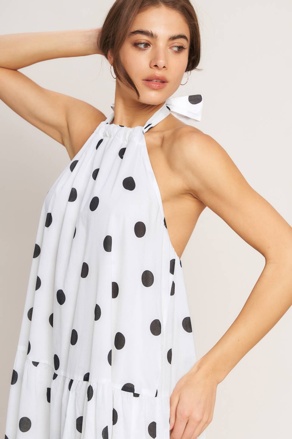 Open Back Flowing Dress