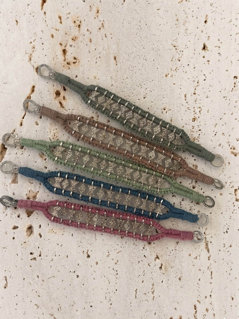 Zigzag Cord Bracelet