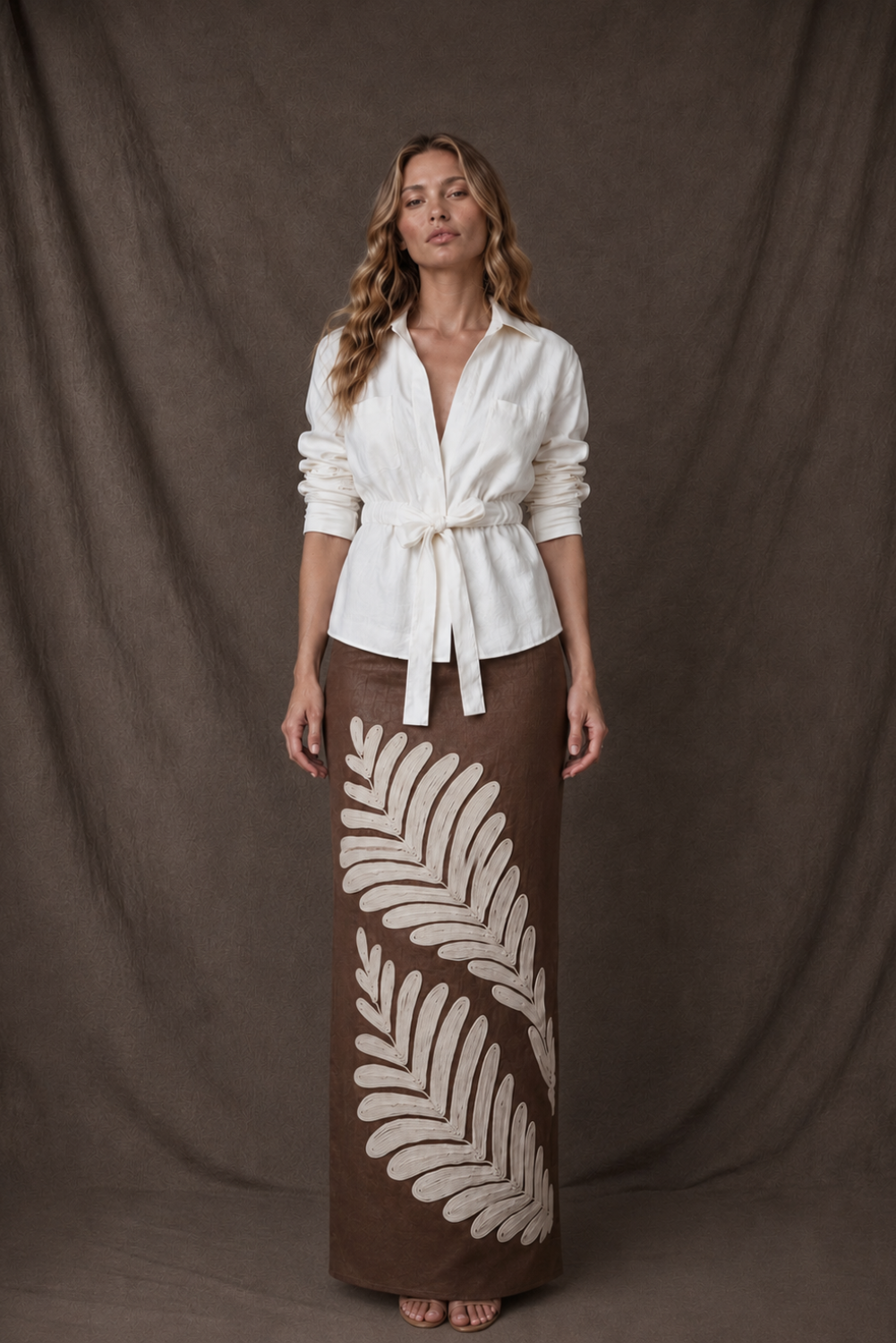 Marbella Skirt Brown