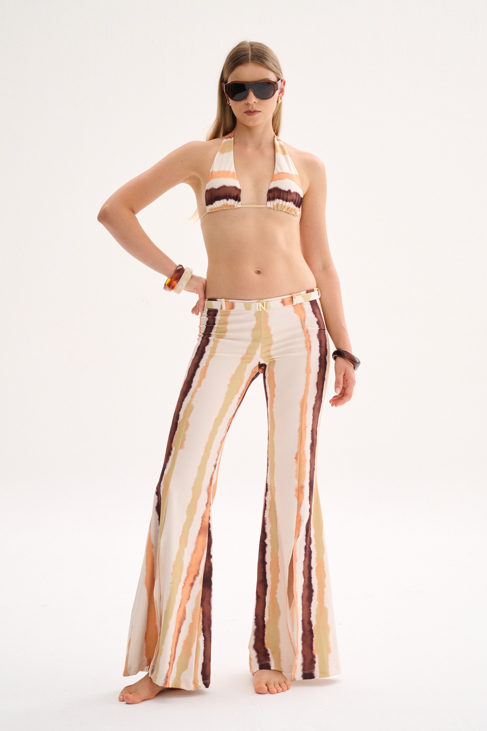 Jagger Pants Print Naranja