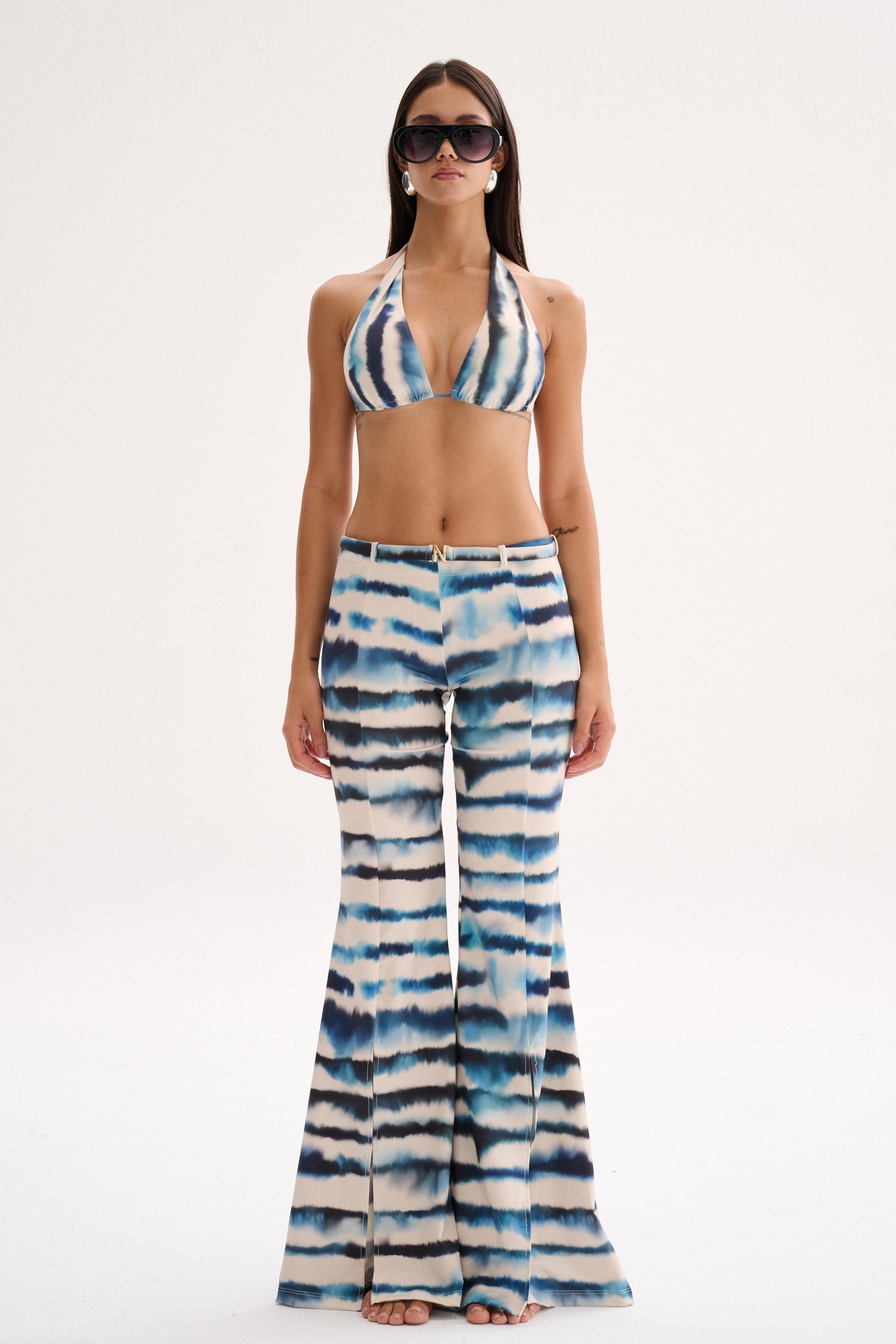 Jagger Pants Print Azul