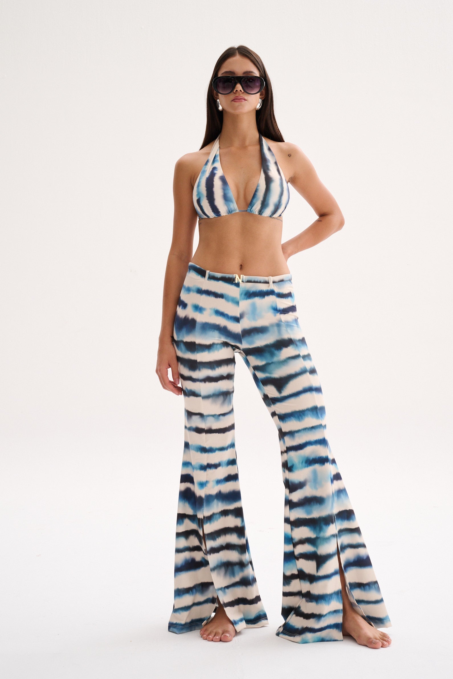 Jagger Pants Print Azul