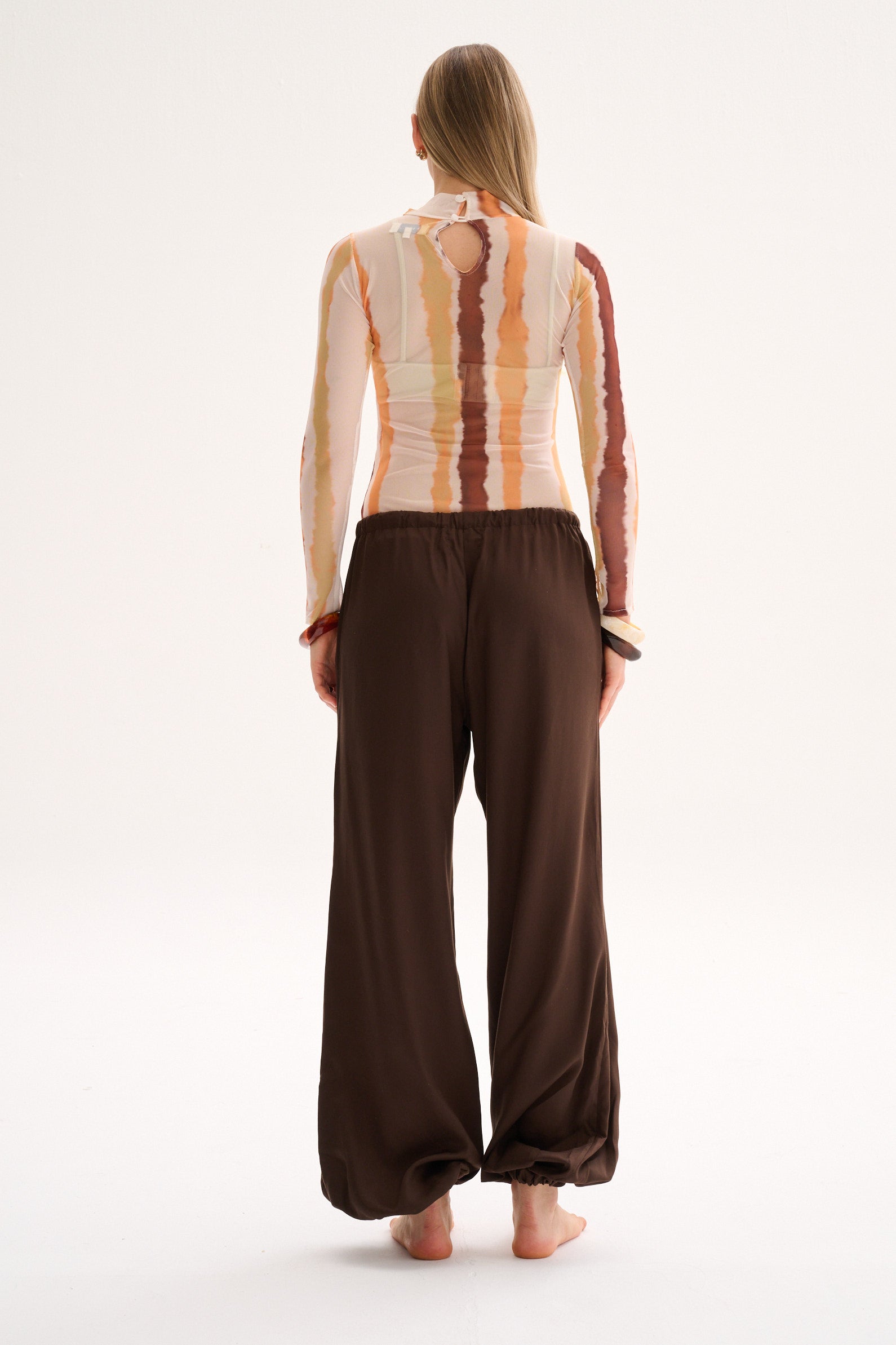 Sassi Top Print Naranja