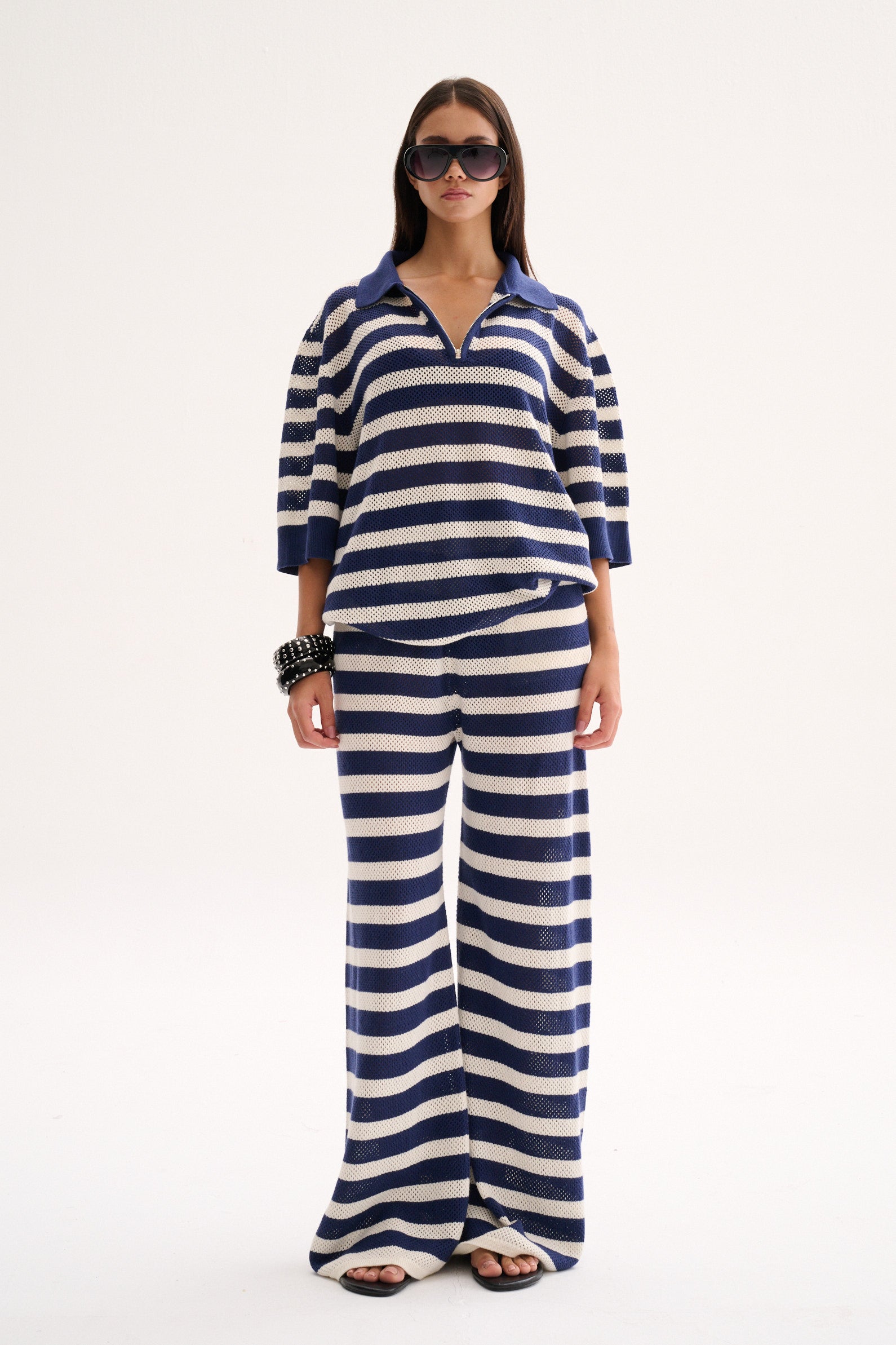 Aurora Top Print Azul