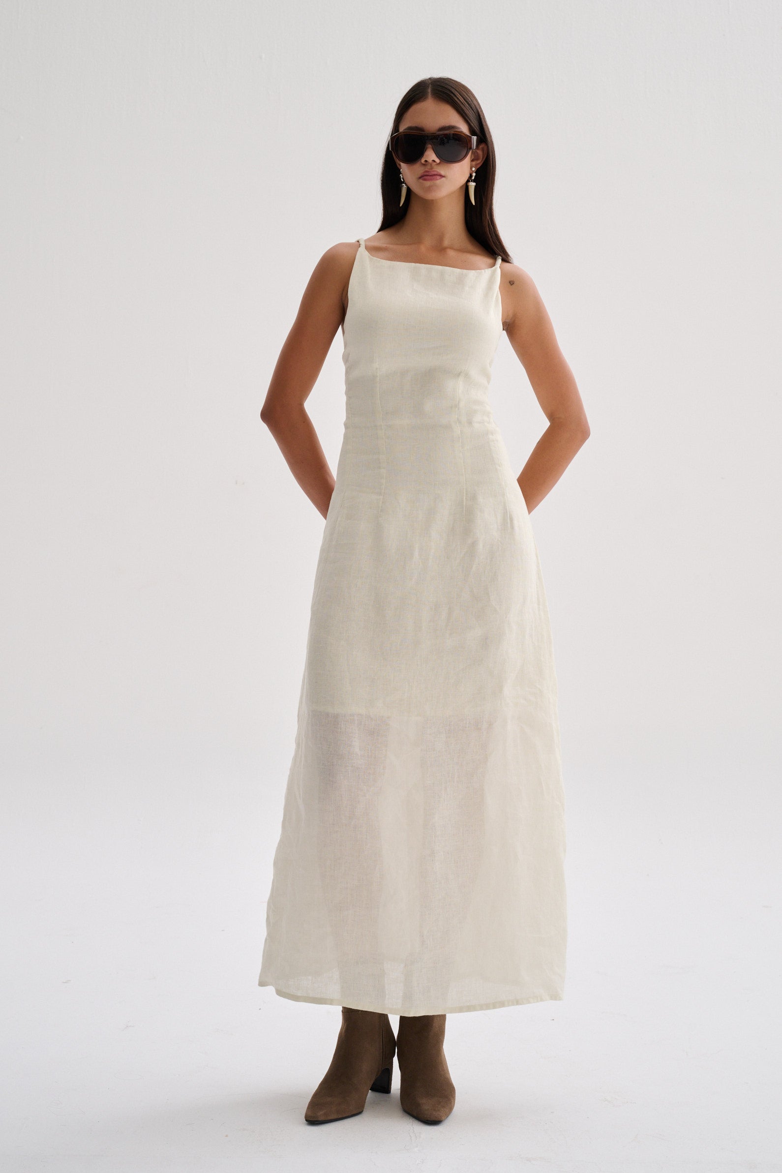 Annie Vestido Beige