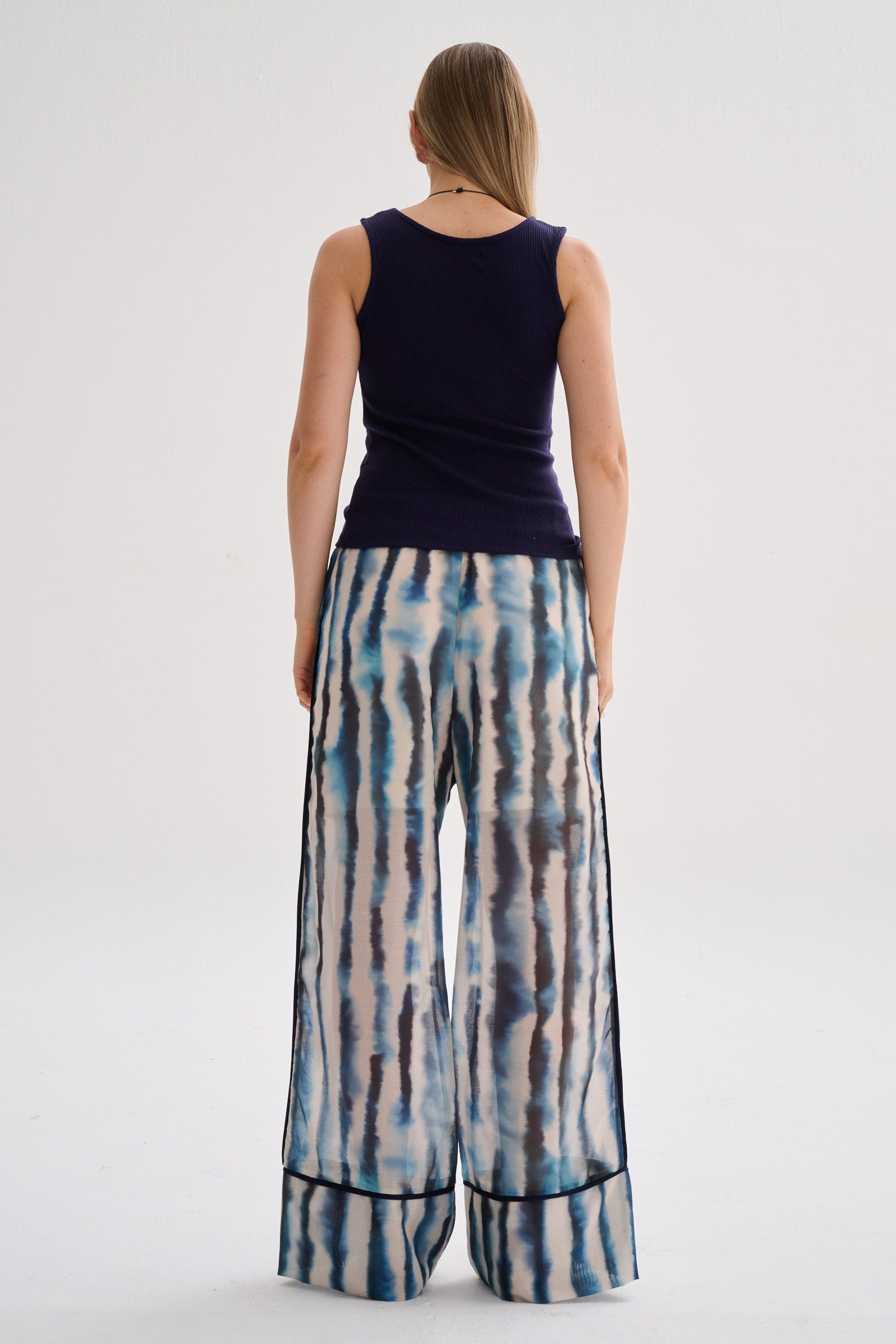 Cyndi Pants Print verticales