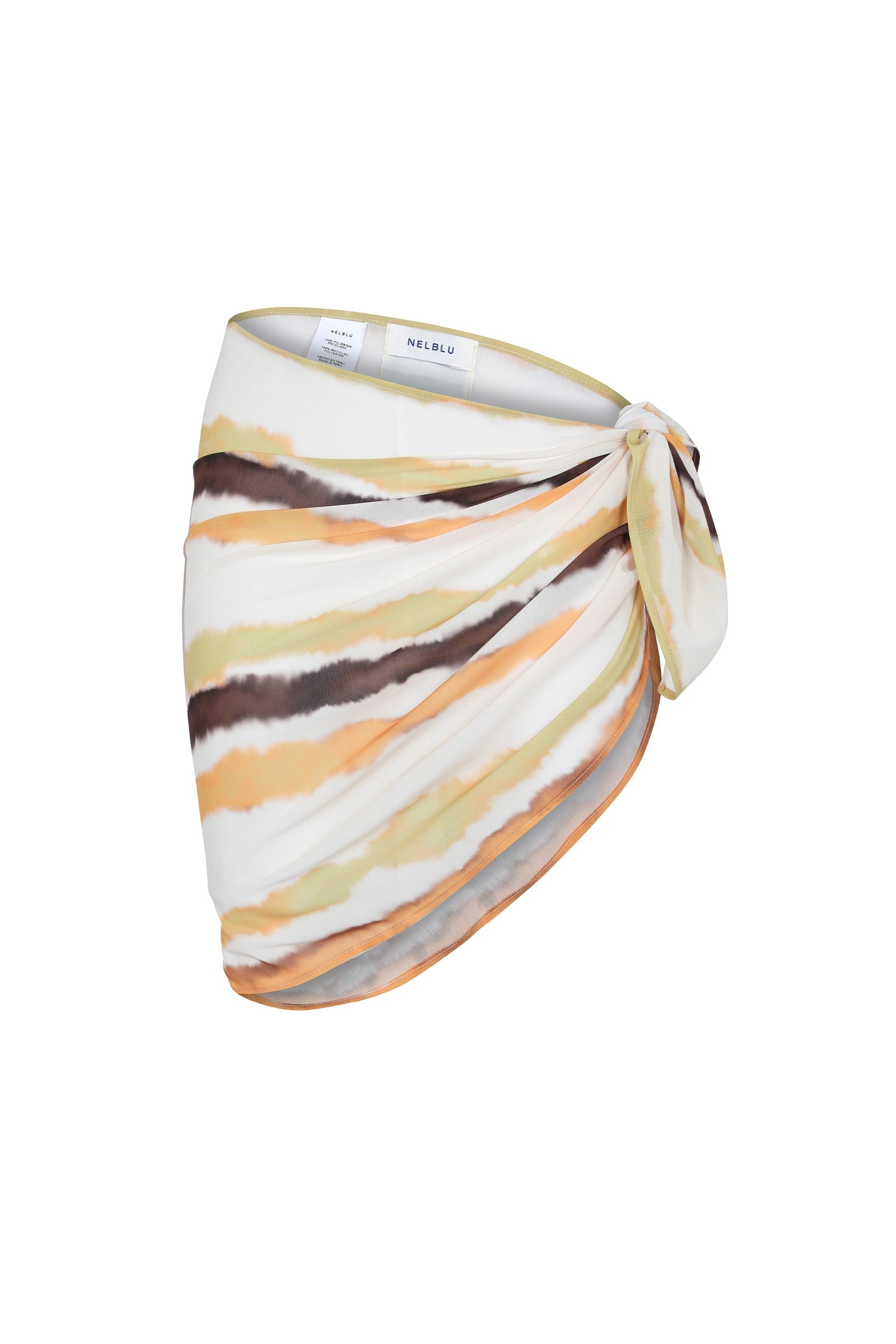 Mini Pareo Print Naranja