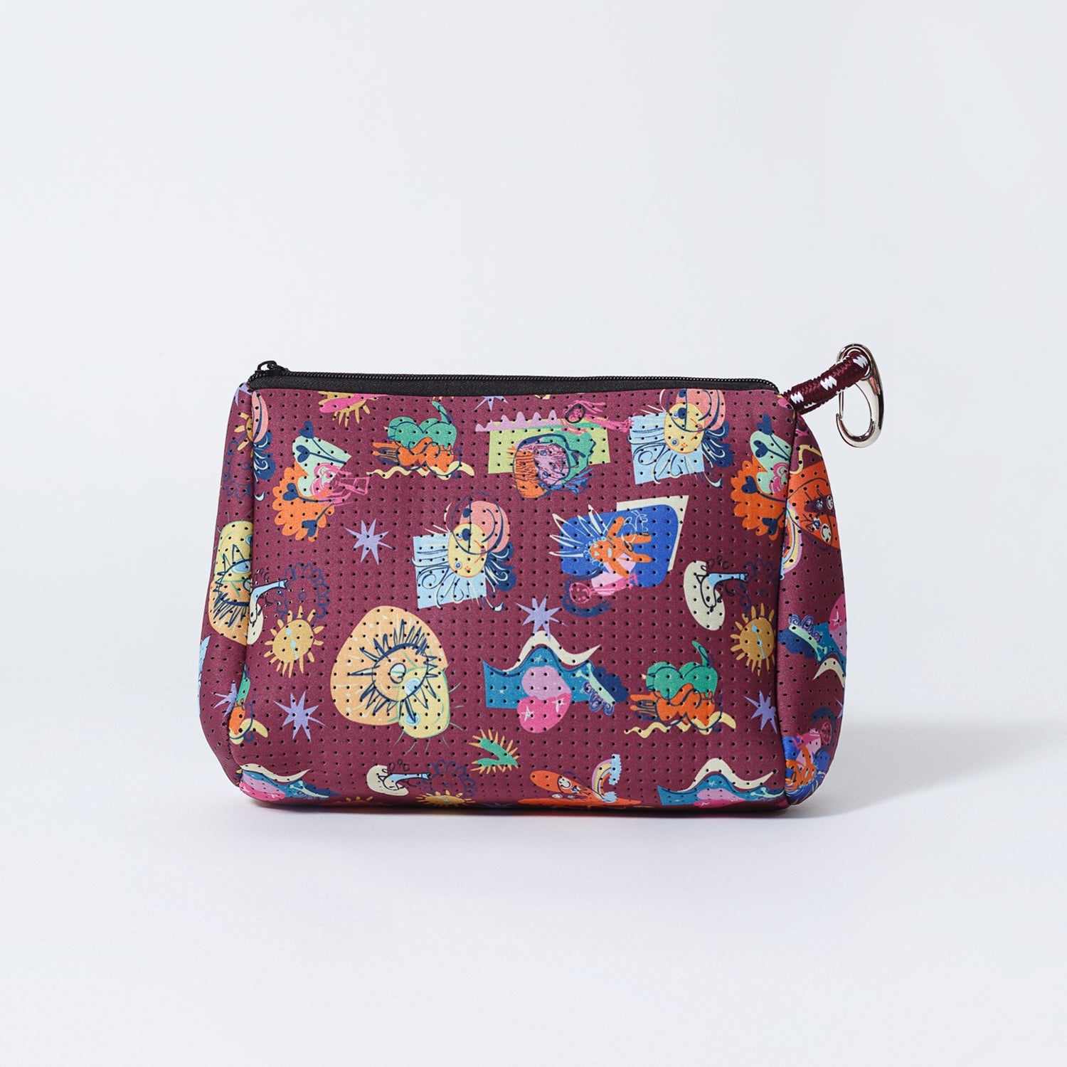 ESSENTIAL POUCH CONSTRUYENDO FUTUROS BURGUNDY