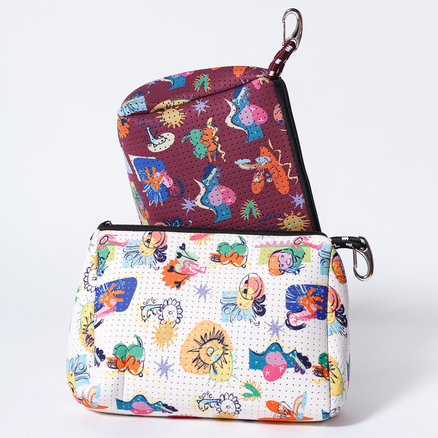 ESSENTIAL POUCH CONSTRUYENDO FUTUROS BURGUNDY