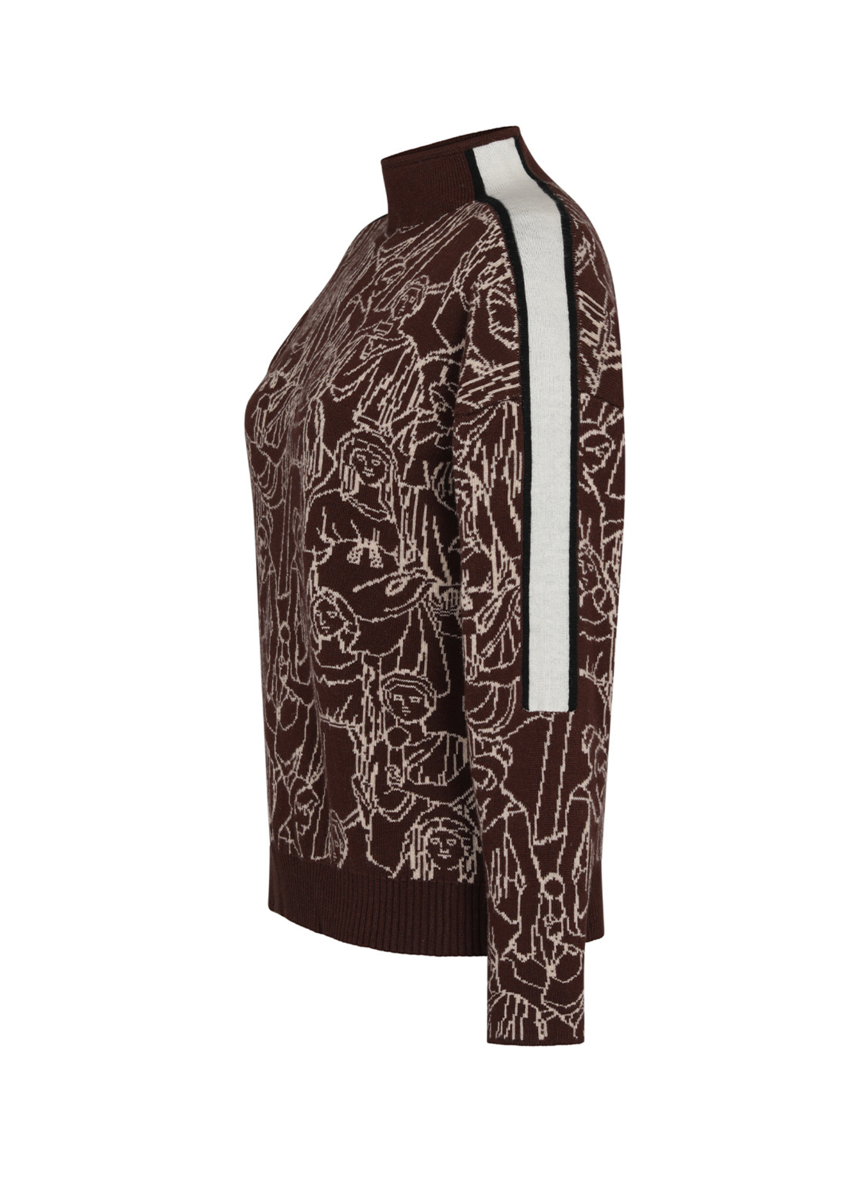 DIOSAS SWEATER - CHOCOLATE