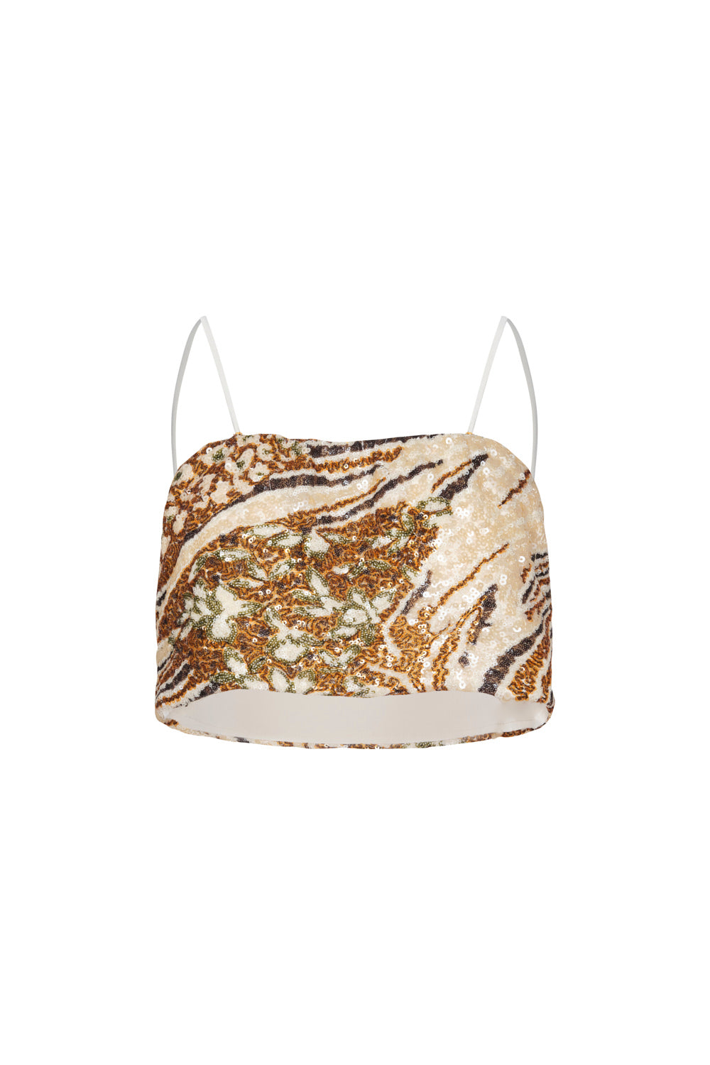Notre Dame Crop Top Peanut