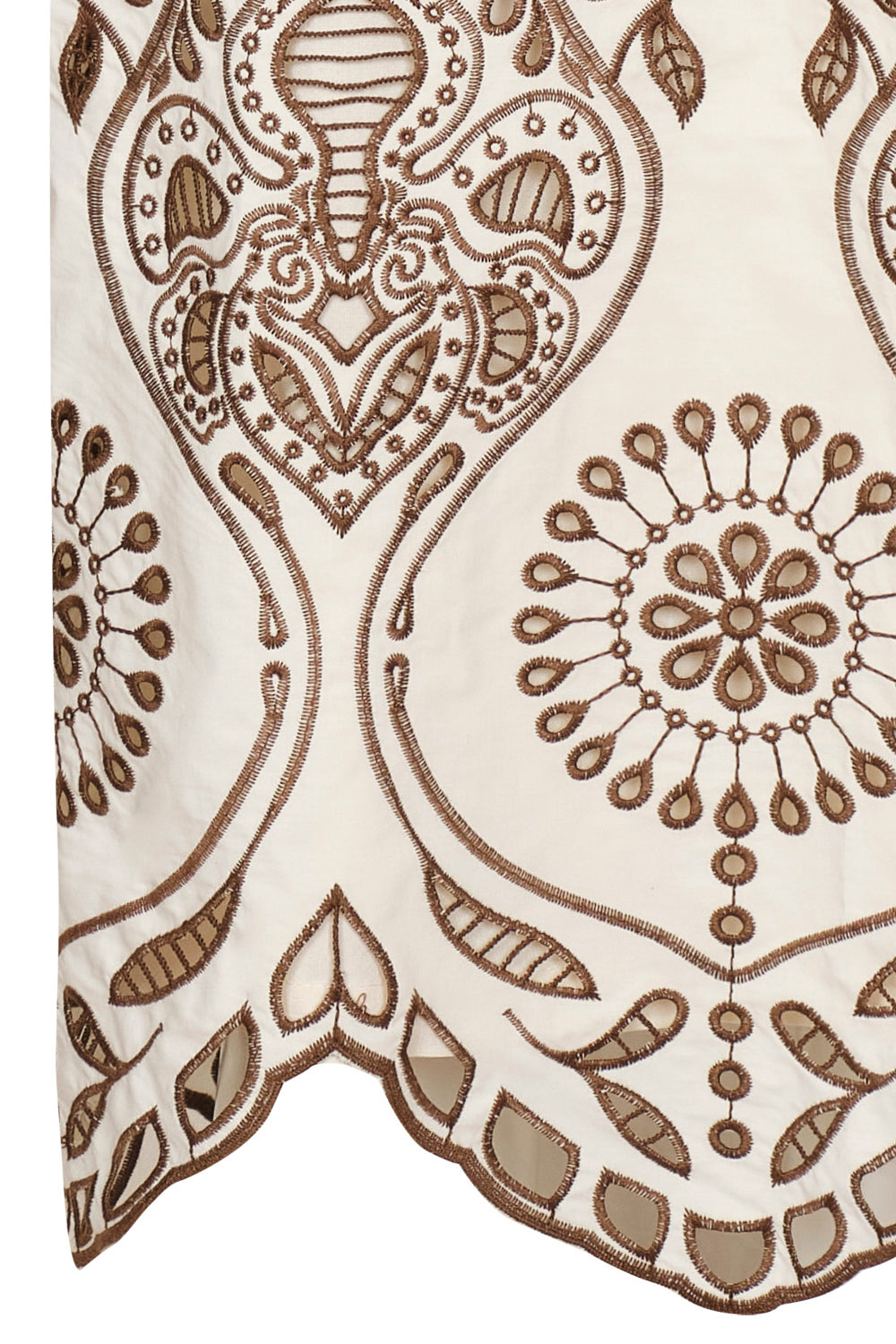 Marsella Skirt Ivory Brown