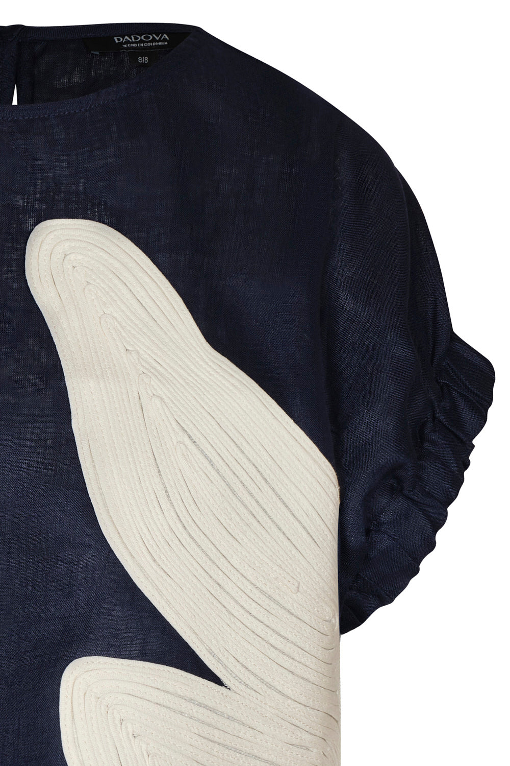 Kumba Blouse Navy Blue