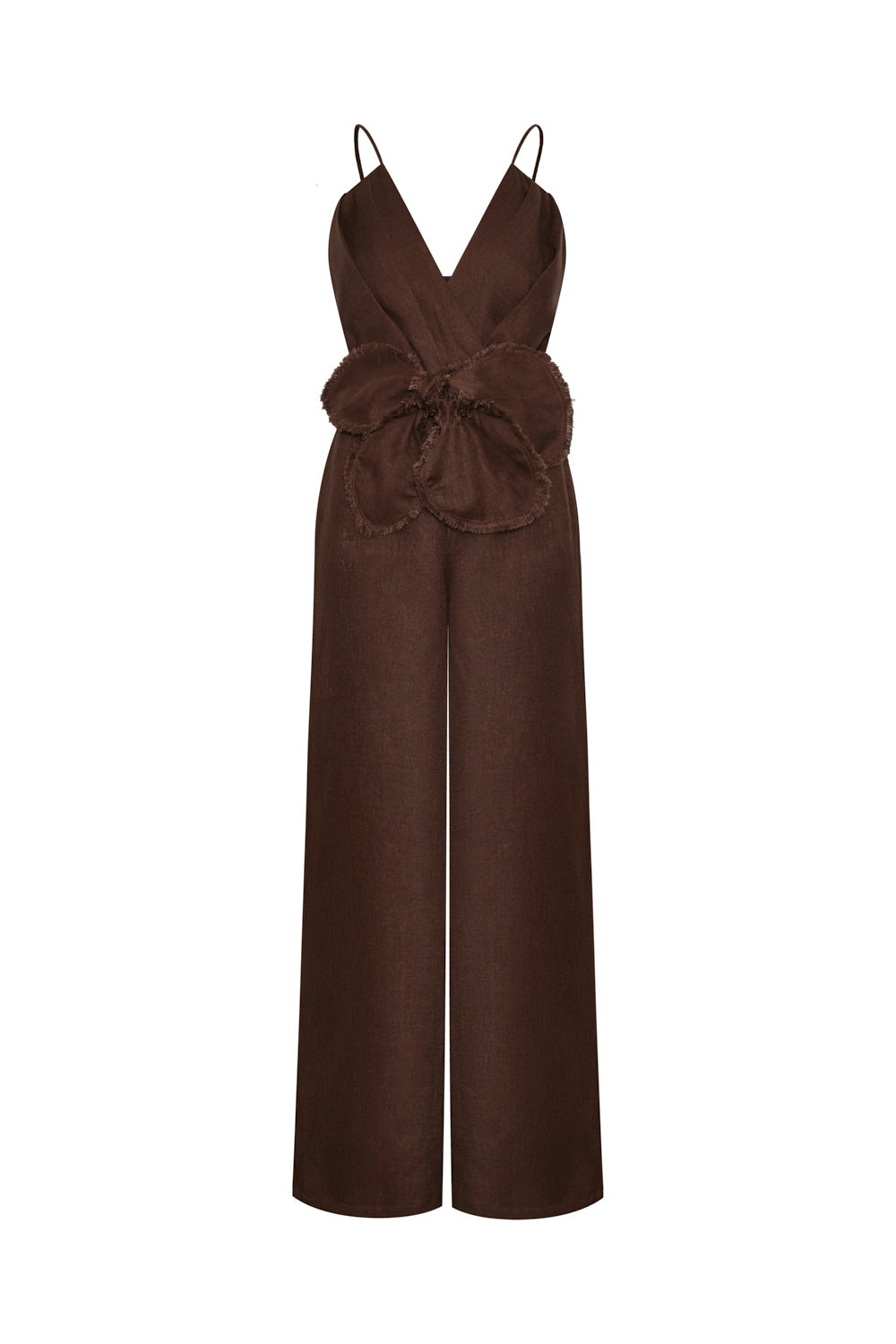 Vietnam Jumpsuit Brown