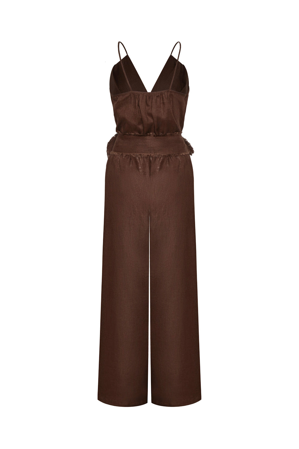 Vietnam Jumpsuit Brown