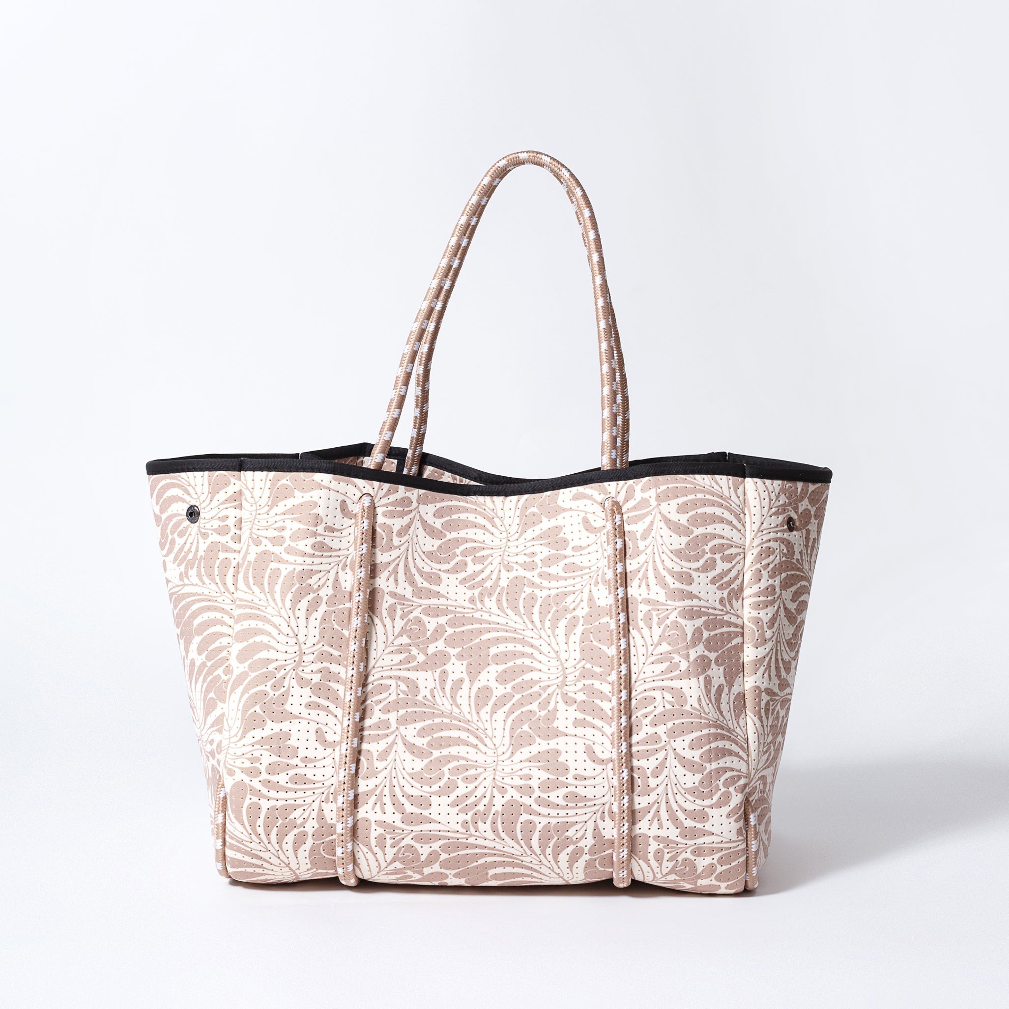 PALM BEIGE BASIC SET - EVERYDAY TOTE AND POUCH