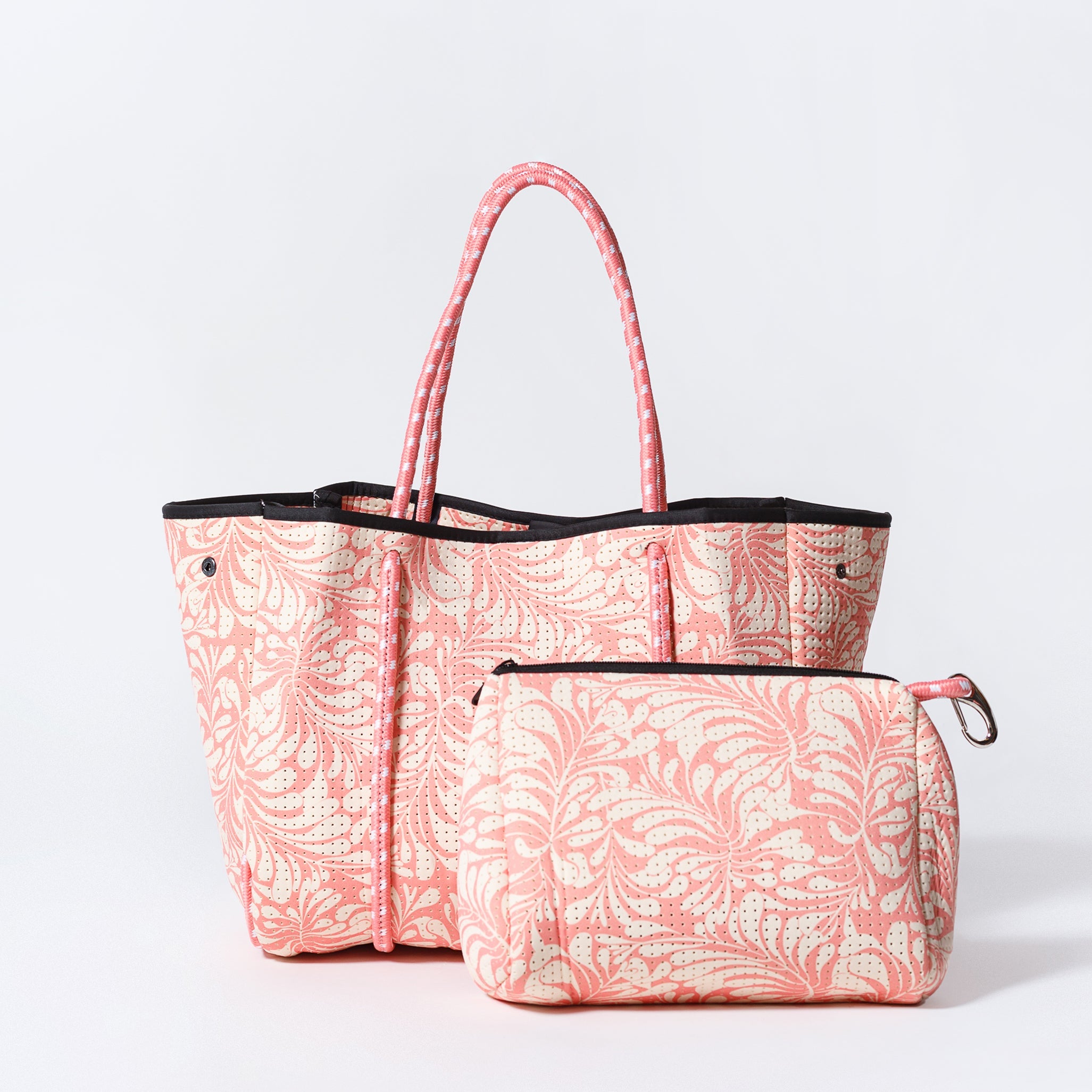 PALM PINK BASIC SET - EVERYDAY TOTE AND POUCH