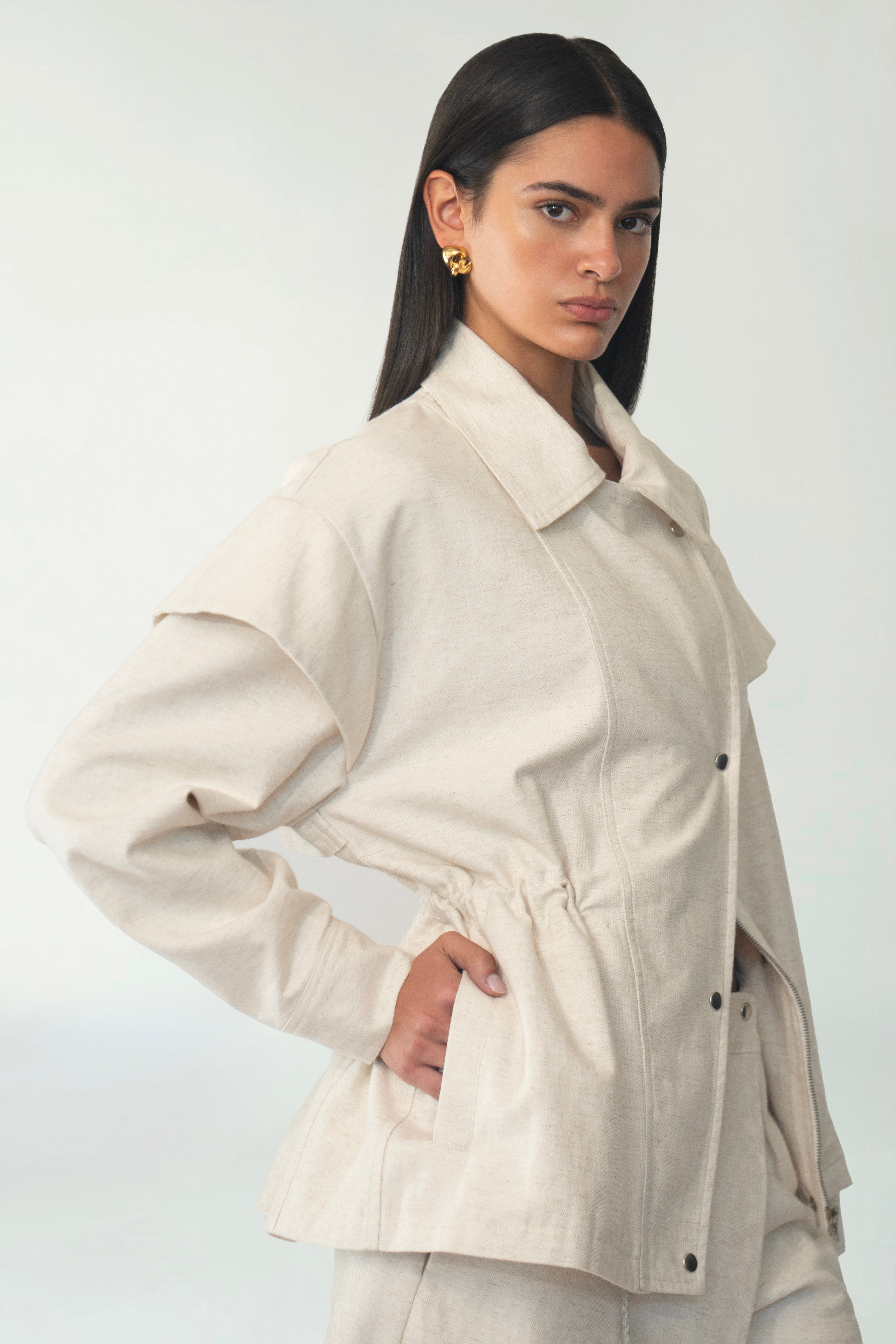 Brisa Jacket Ecru