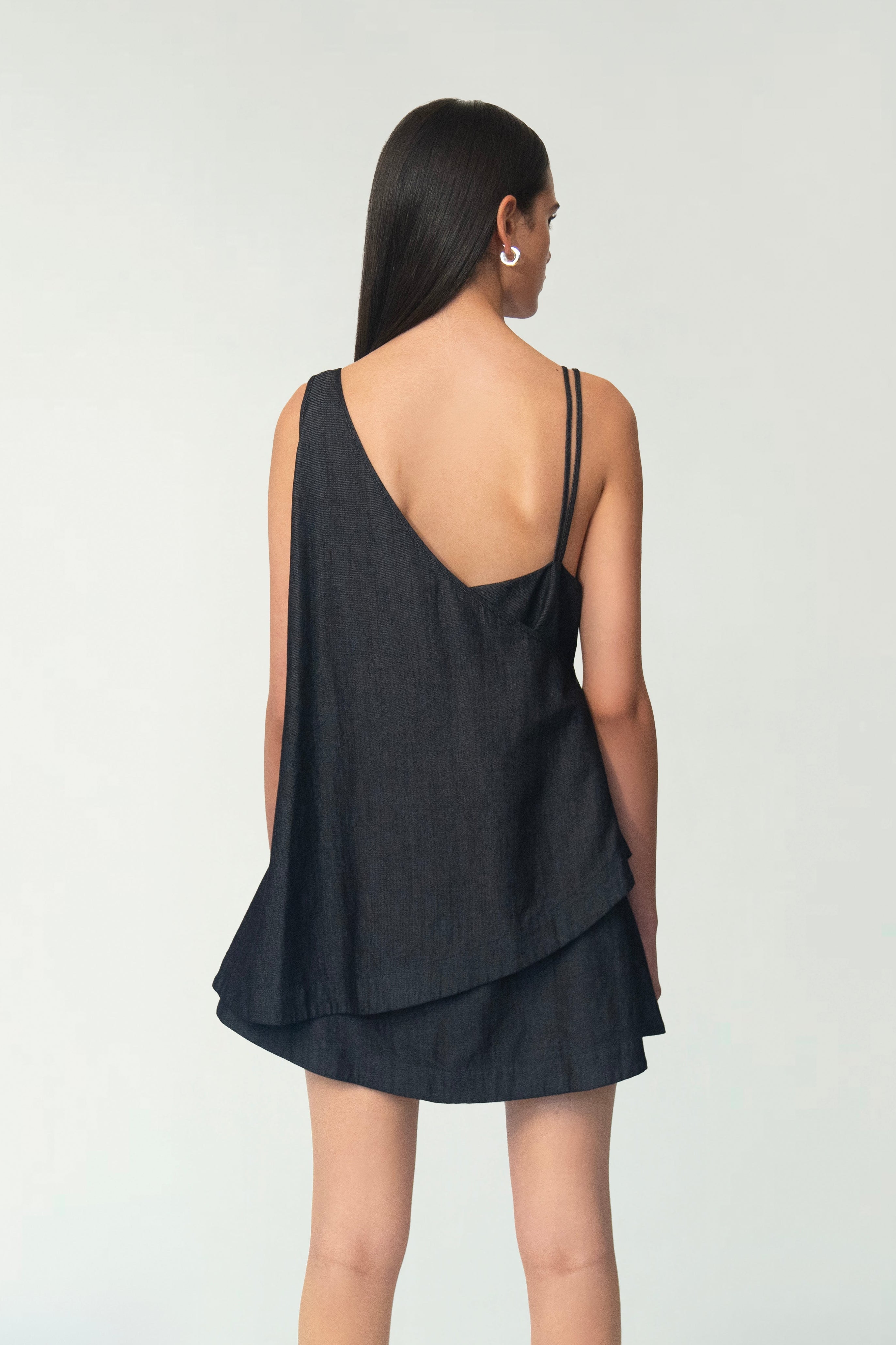 Pelosa Mini Denim Dress