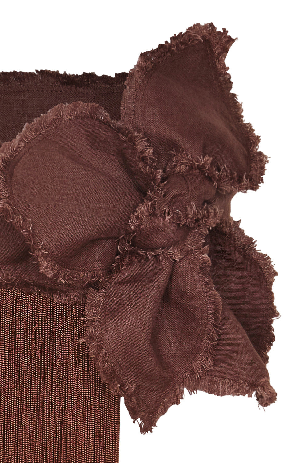 New Orquidea Belt Brown with Fringes
