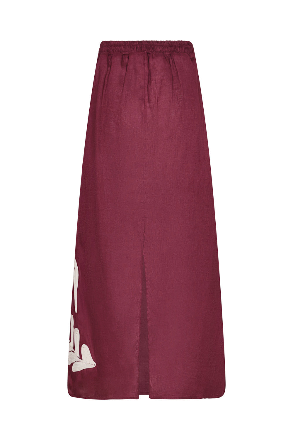 Marbella Skirt Maroon