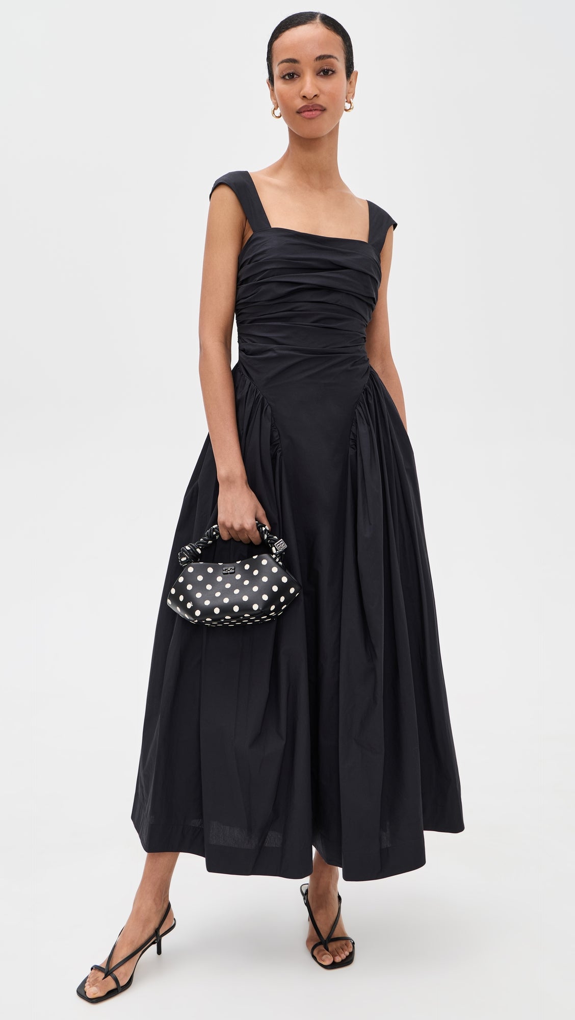 AMUR Galilea Ruched Dress