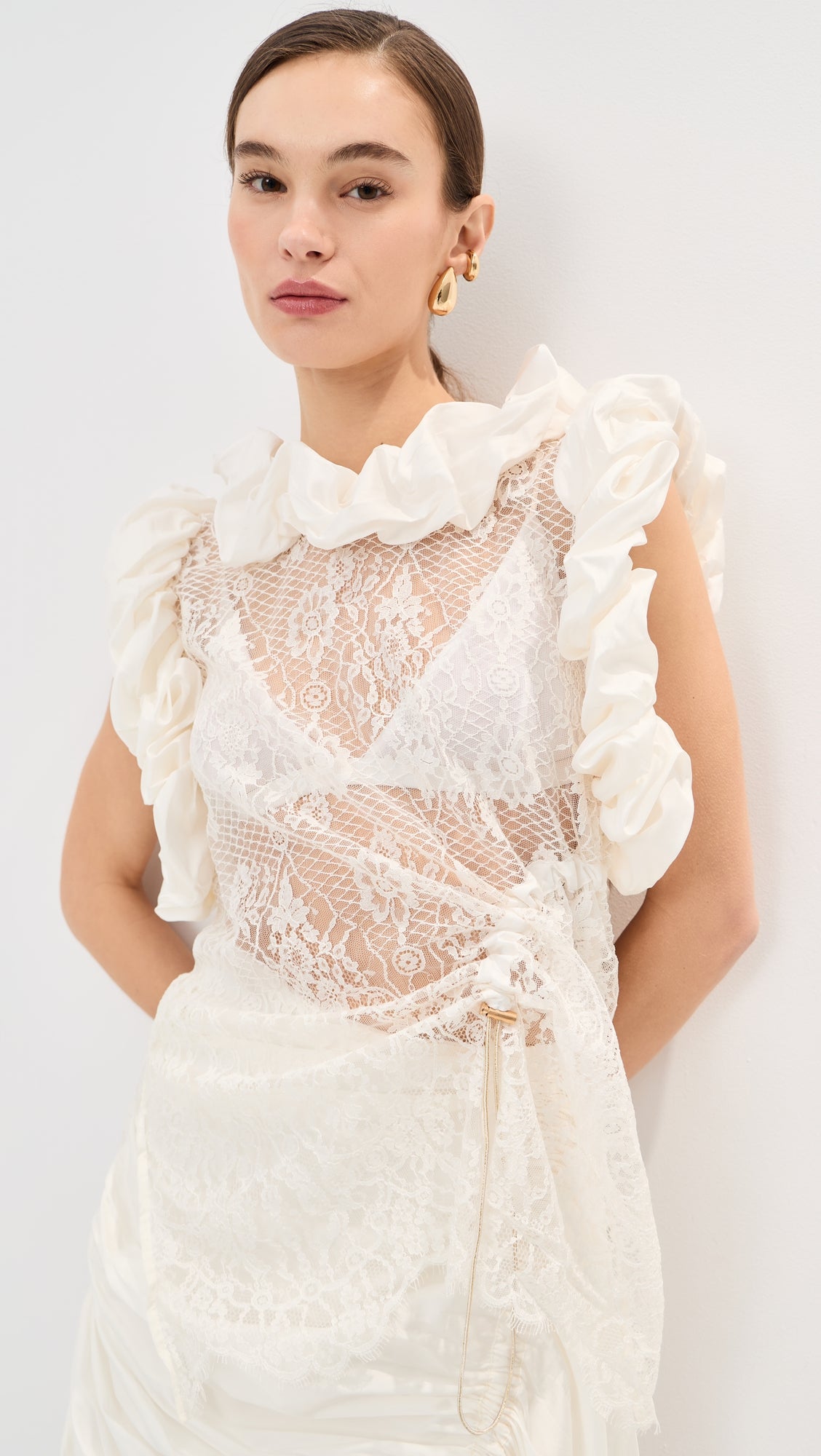 By Efrain Mogollon Guaricha Lace T-Shirt
