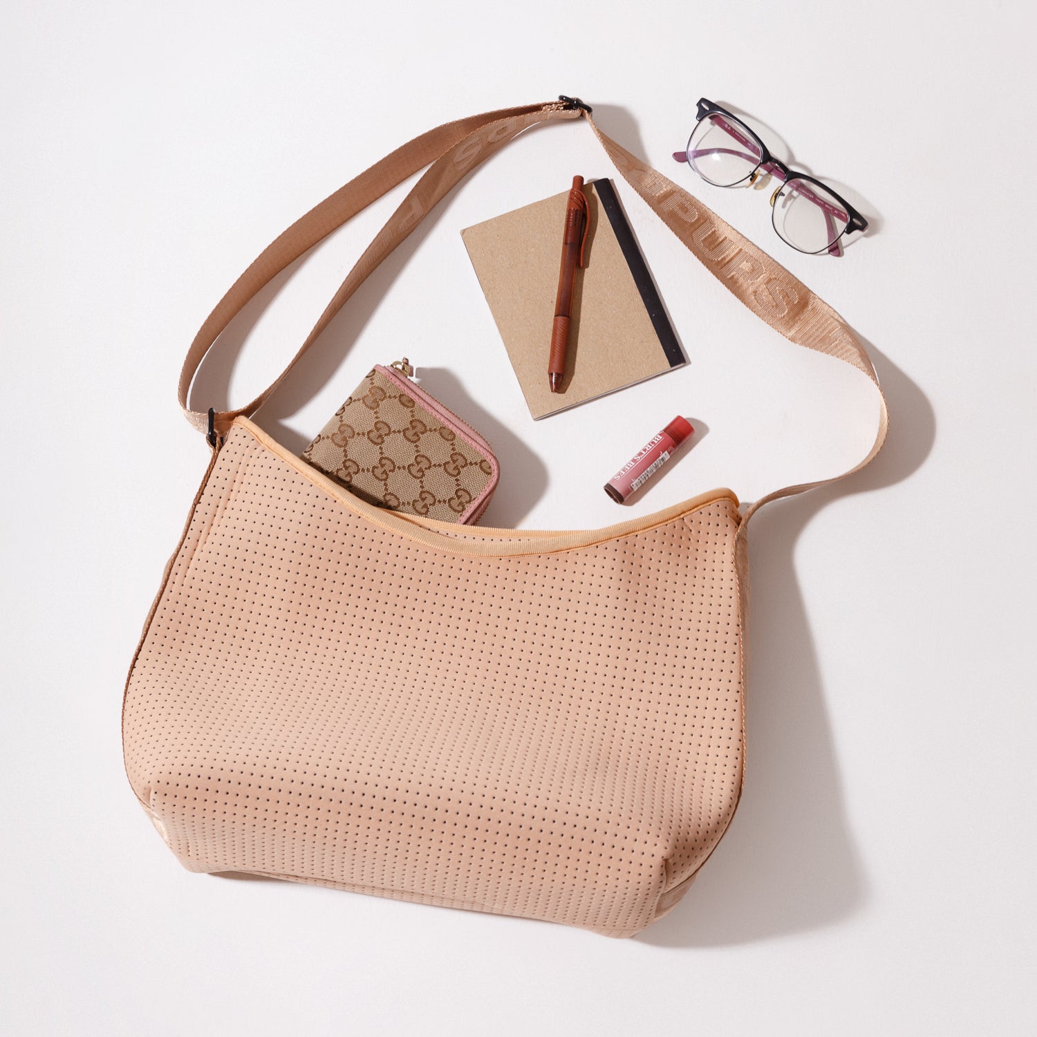 HOBO CROSSBODY BAG TAN