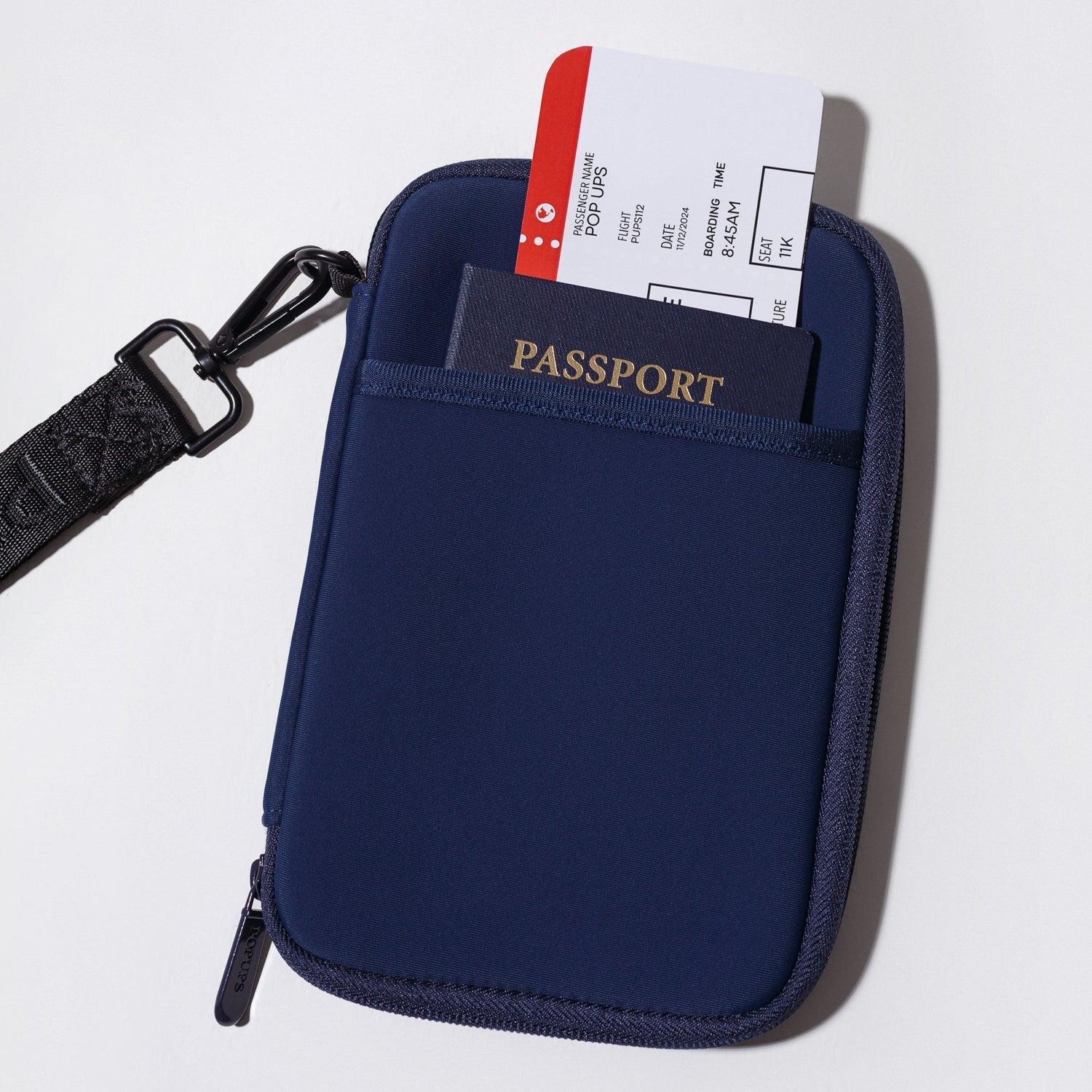 PASSPORT WALLET DEEP BLUE