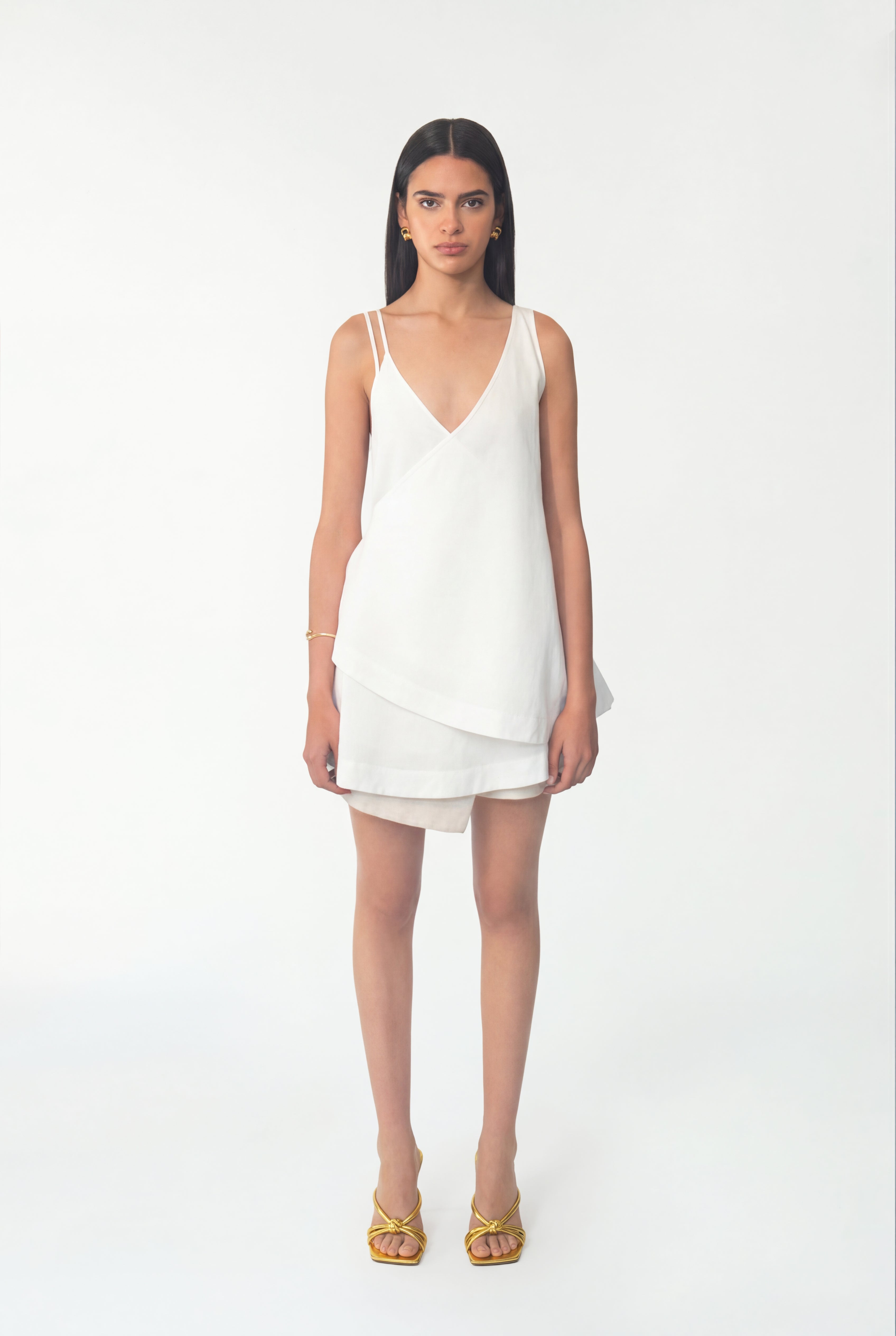 Pelosa Mini Dress White