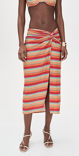 Ramy Brook Striped Xana Skirt
